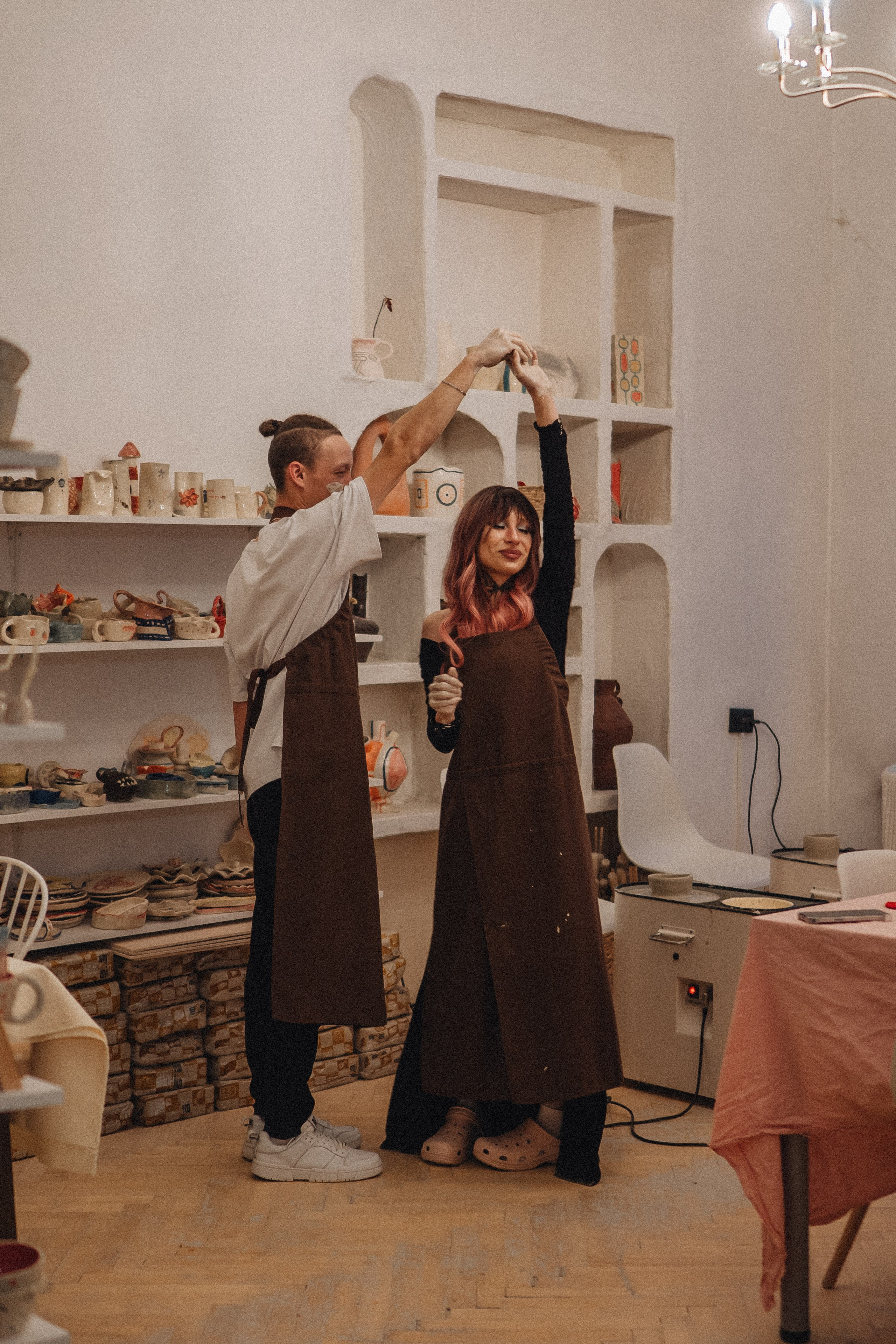 СВИДАНИЕ В ГОНЧАРНОЙ МАСТЕРСКОЙ. Профессиональный фотограф, Санкт-Петербург — Виктория Богомолова