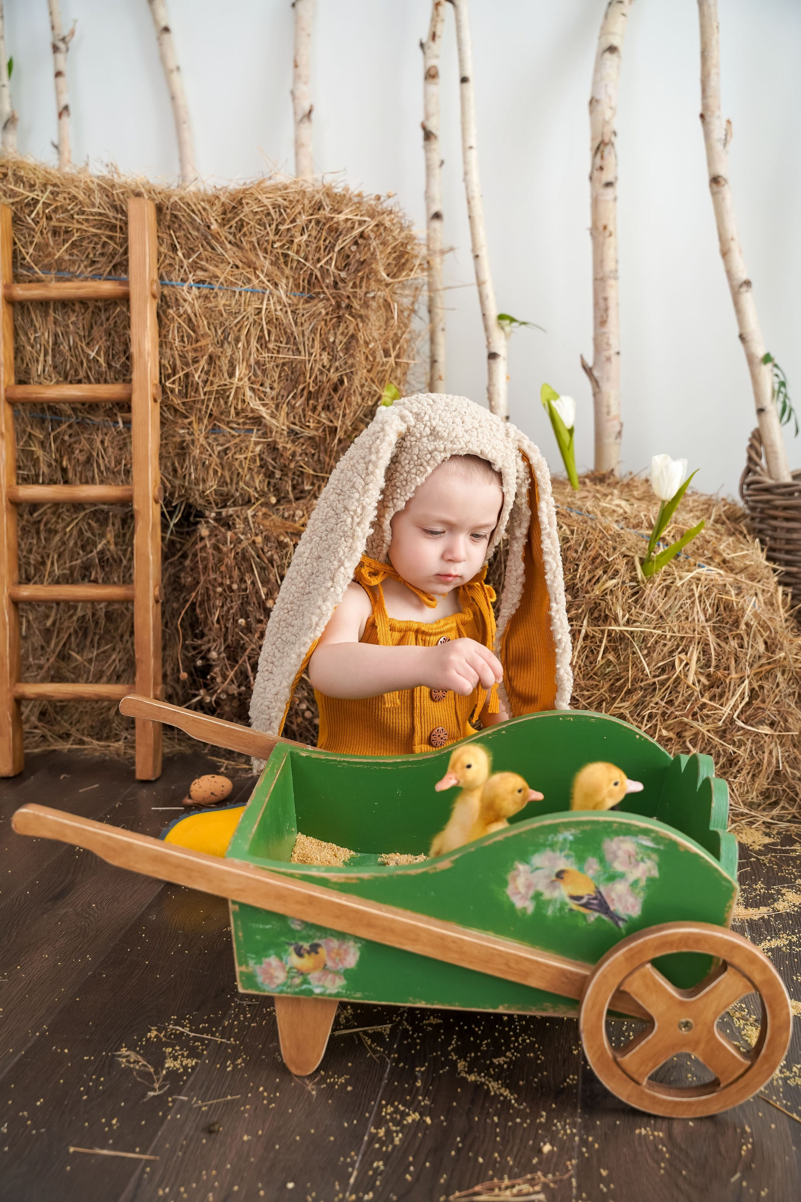 ПРОЕКТ «ПАСХАЛЬНЫЙ» С УТЯТАМИ. Фотограф в Ялте Инна Найден. Детский и семейный фотограф