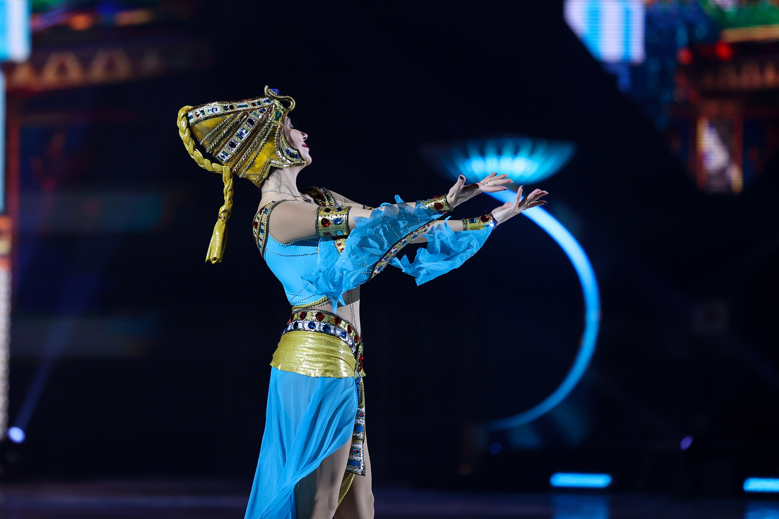 «История любви Шахеризады» шоу на льду 03.01.2024. Спортивный и репортажный фотограф Антон Тереханов