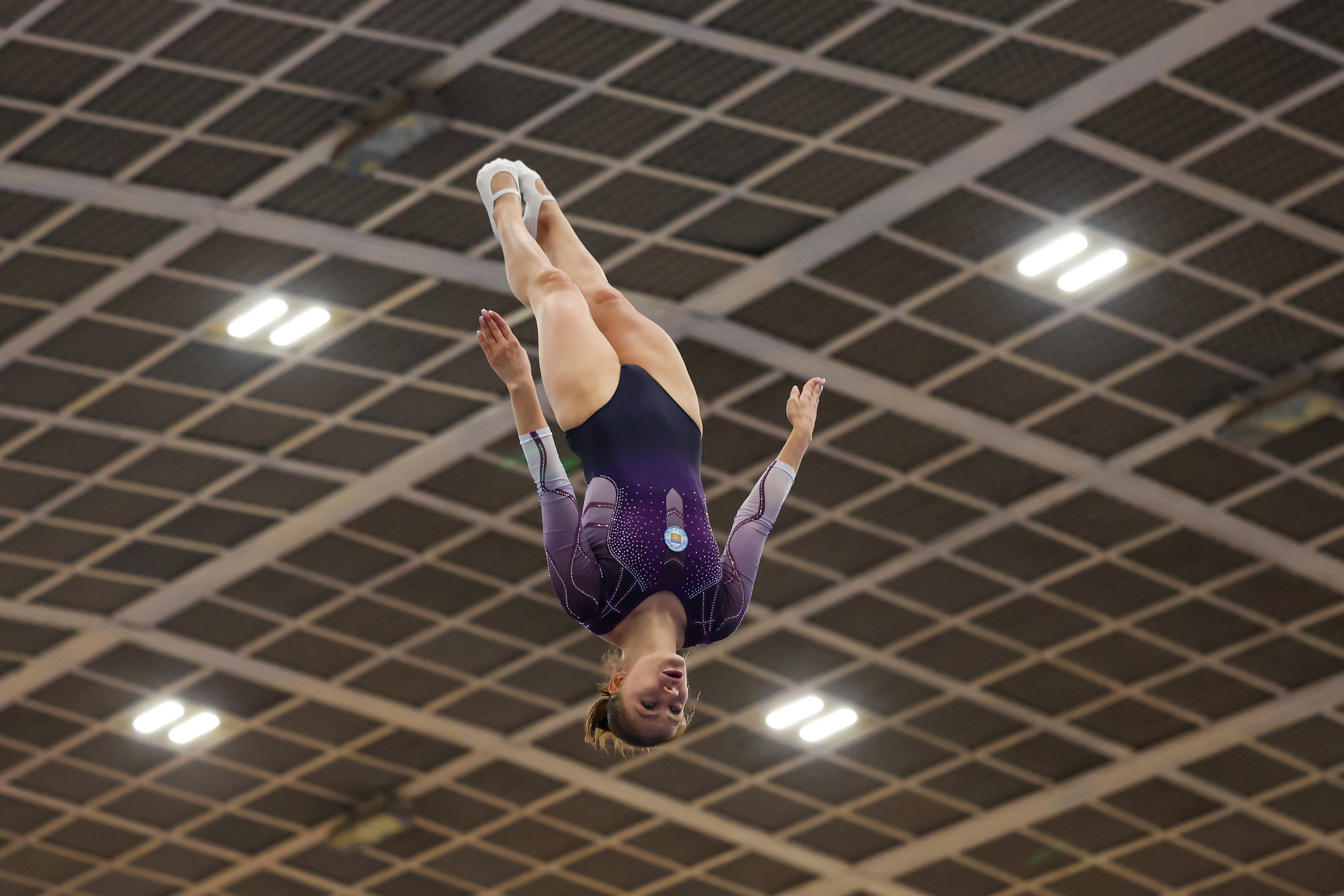 Командный чемпионат России по прыжкам на батуте 20-23.09.2024 года. Спортивный и репортажный фотограф Антон Тереханов