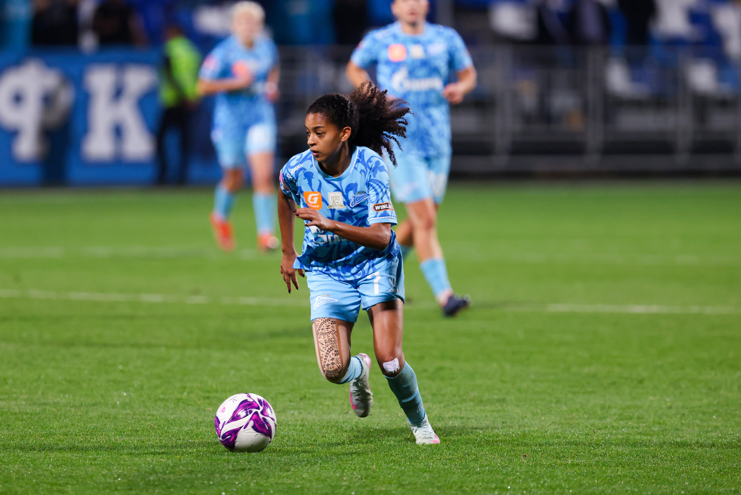 ЖФК «Зенит» — ЖФК «Локомотив» Москва Winline Кубок России 13.09.2025. Спортивный и репортажный фотограф Антон Тереханов