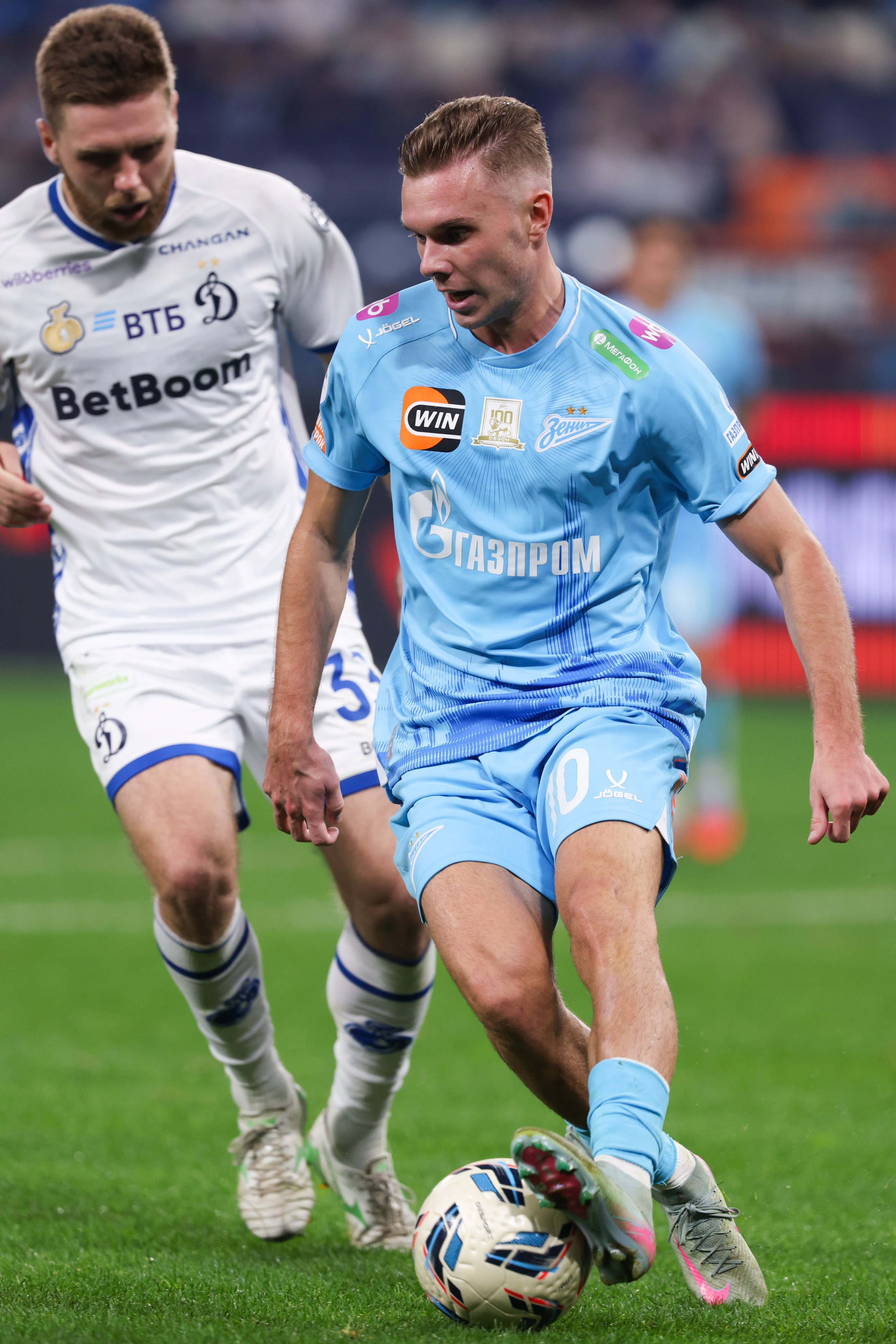 ФК «Зенит» — ФК «Динамо» Москва 26.10.2025. Спортивный и репортажный фотограф Антон Тереханов