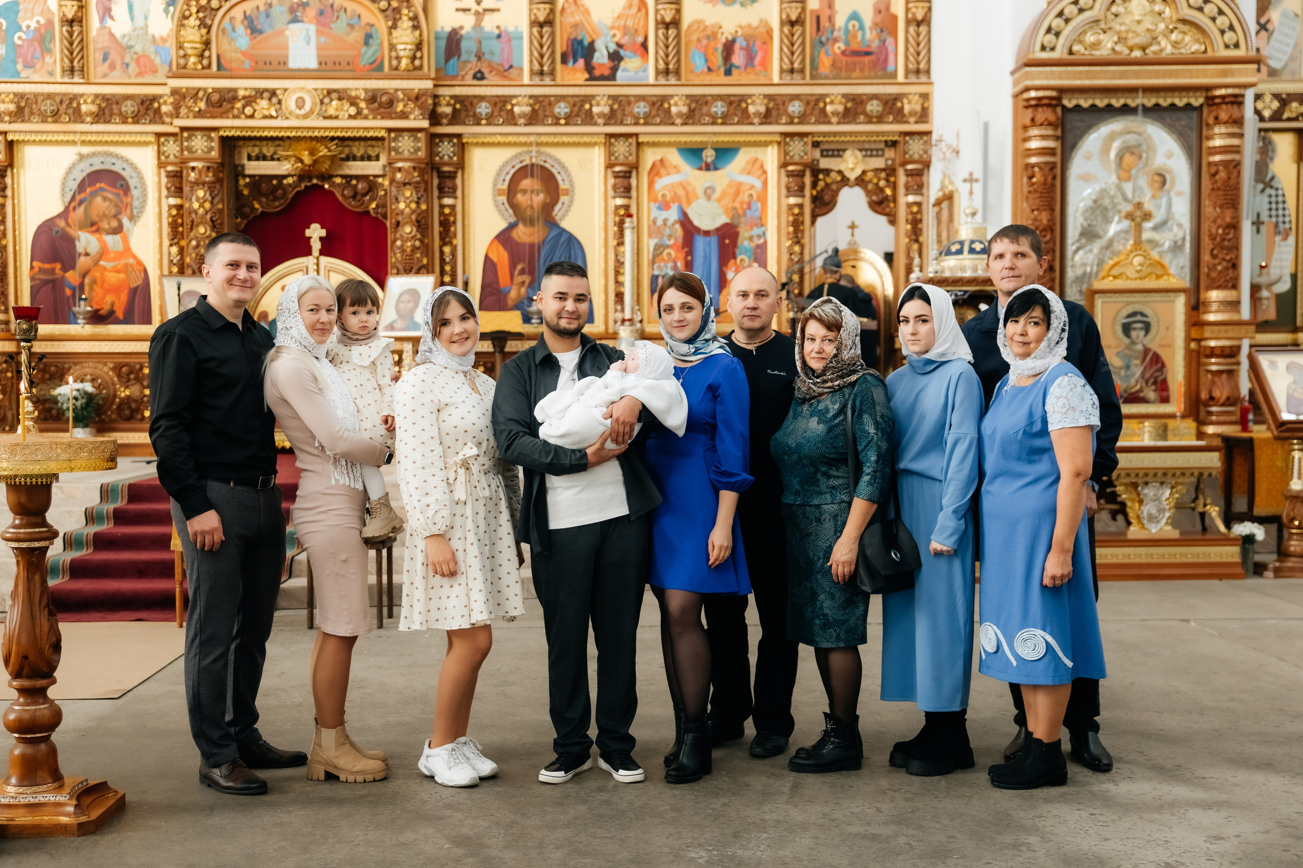 Крещение Мирославы. Храм иконы Божьей Матери «Всех скорбящих Радость». Фотограф ВИКА МЕДУЗА