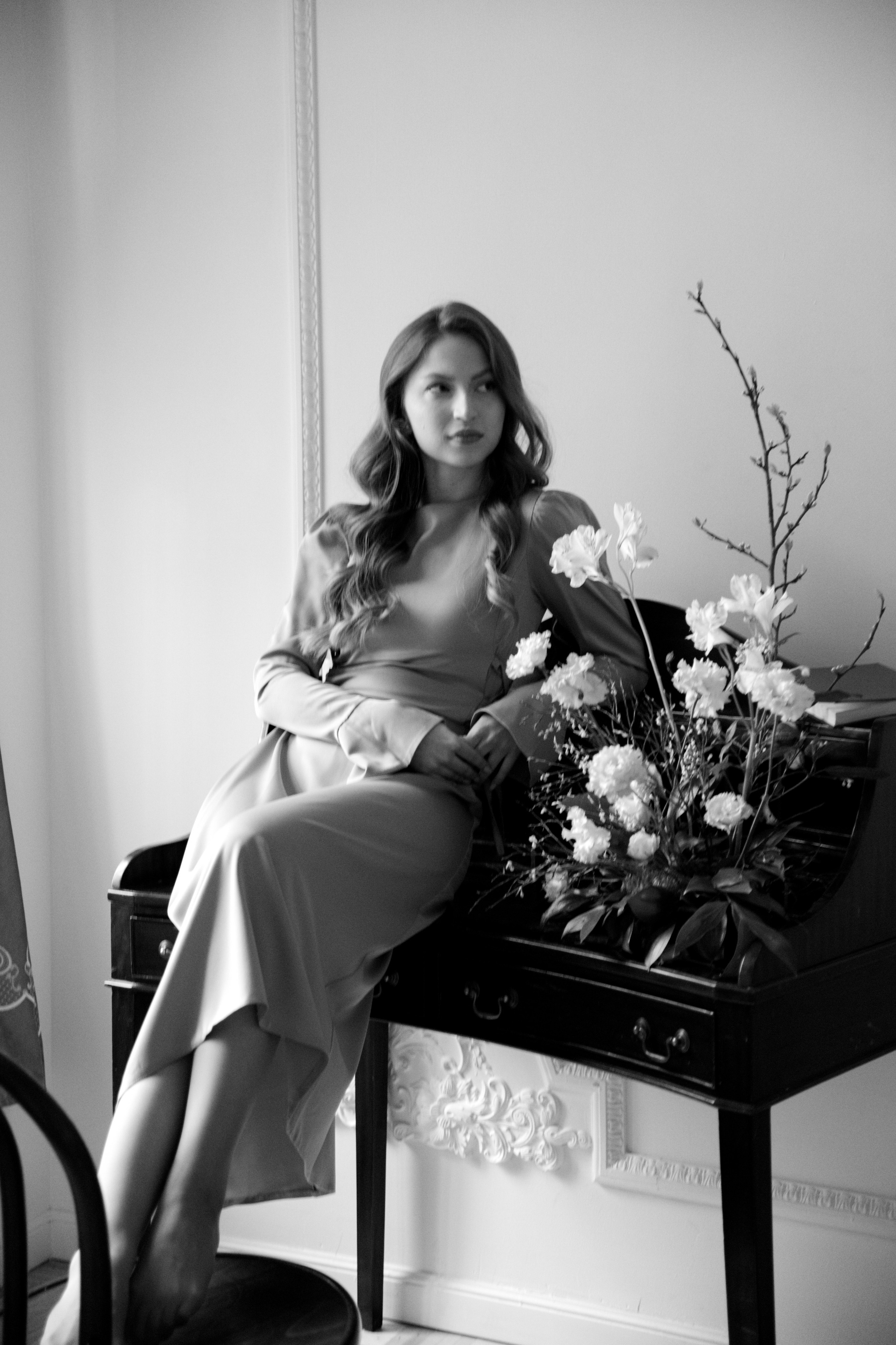 Алина в цветах. Фотограф-ретушер