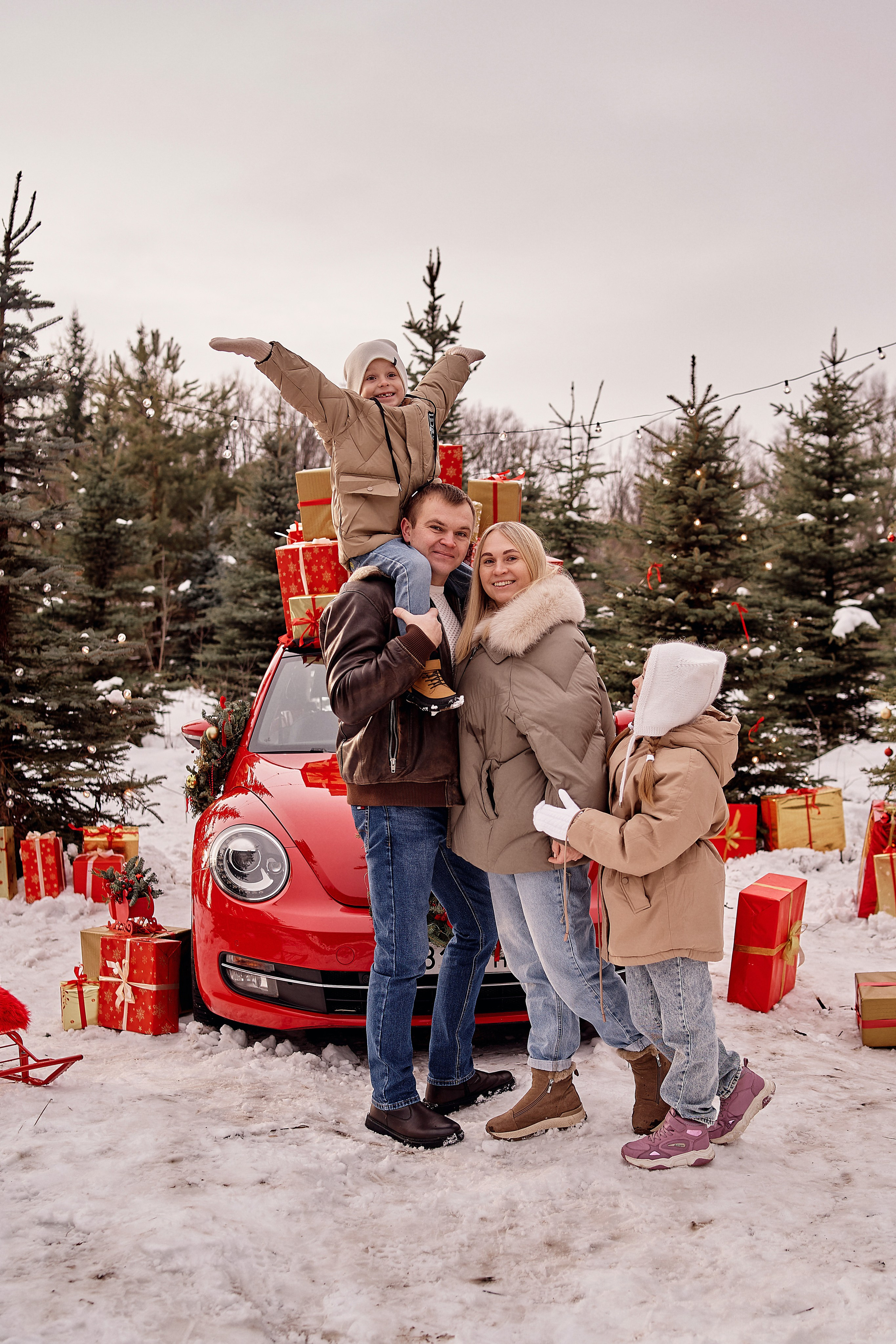 Новогодняя съёмка. Свадебная, семейная фото и видео съёмка в Пензе