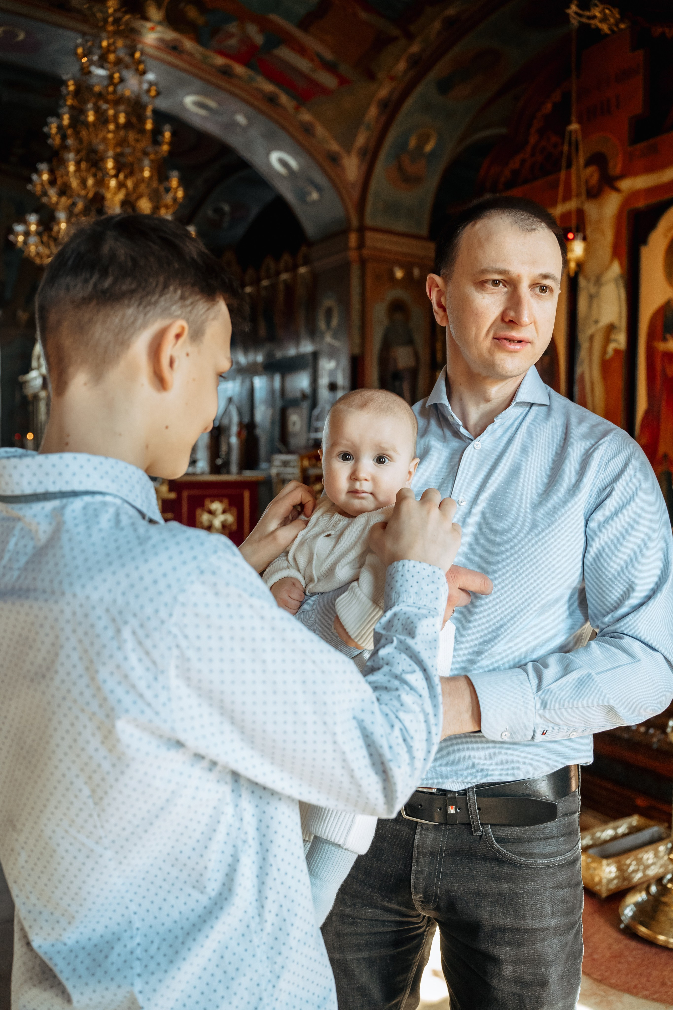 Крещение Мирона. Фотограф Казакова Анастасия