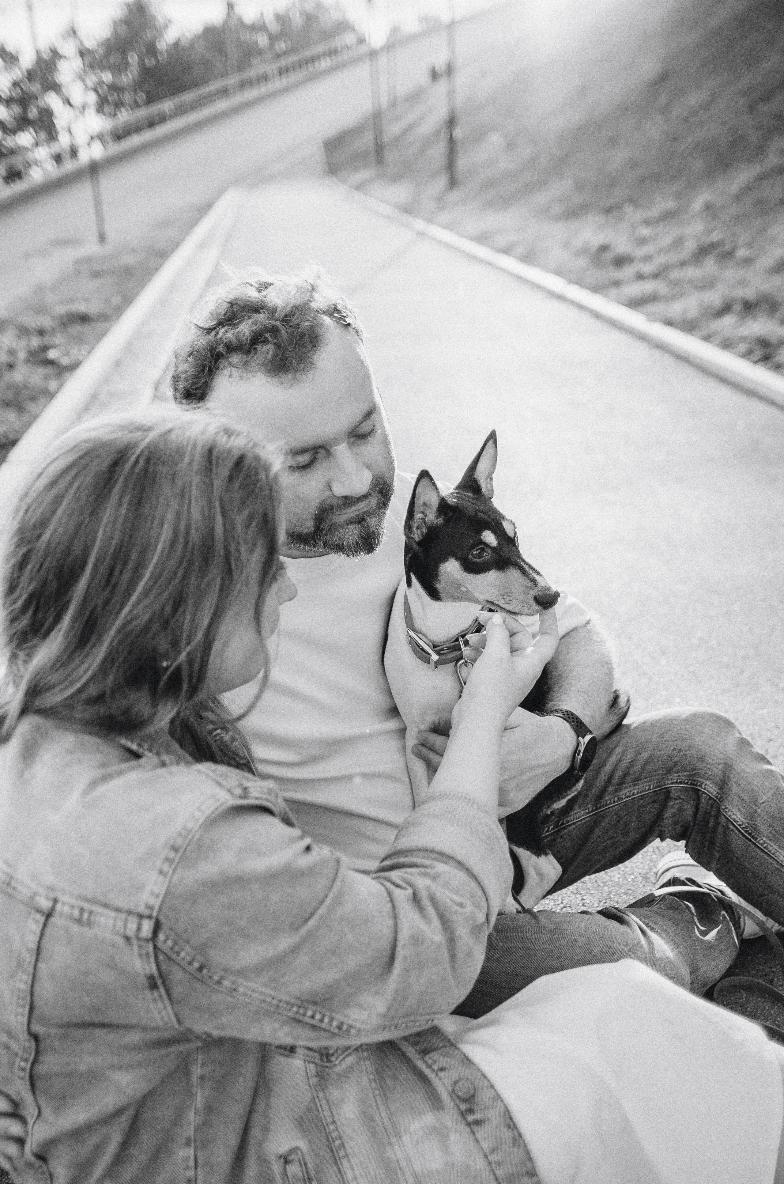 Лена, Никита и Эсма. Фотограф-анималист Богданова Полина