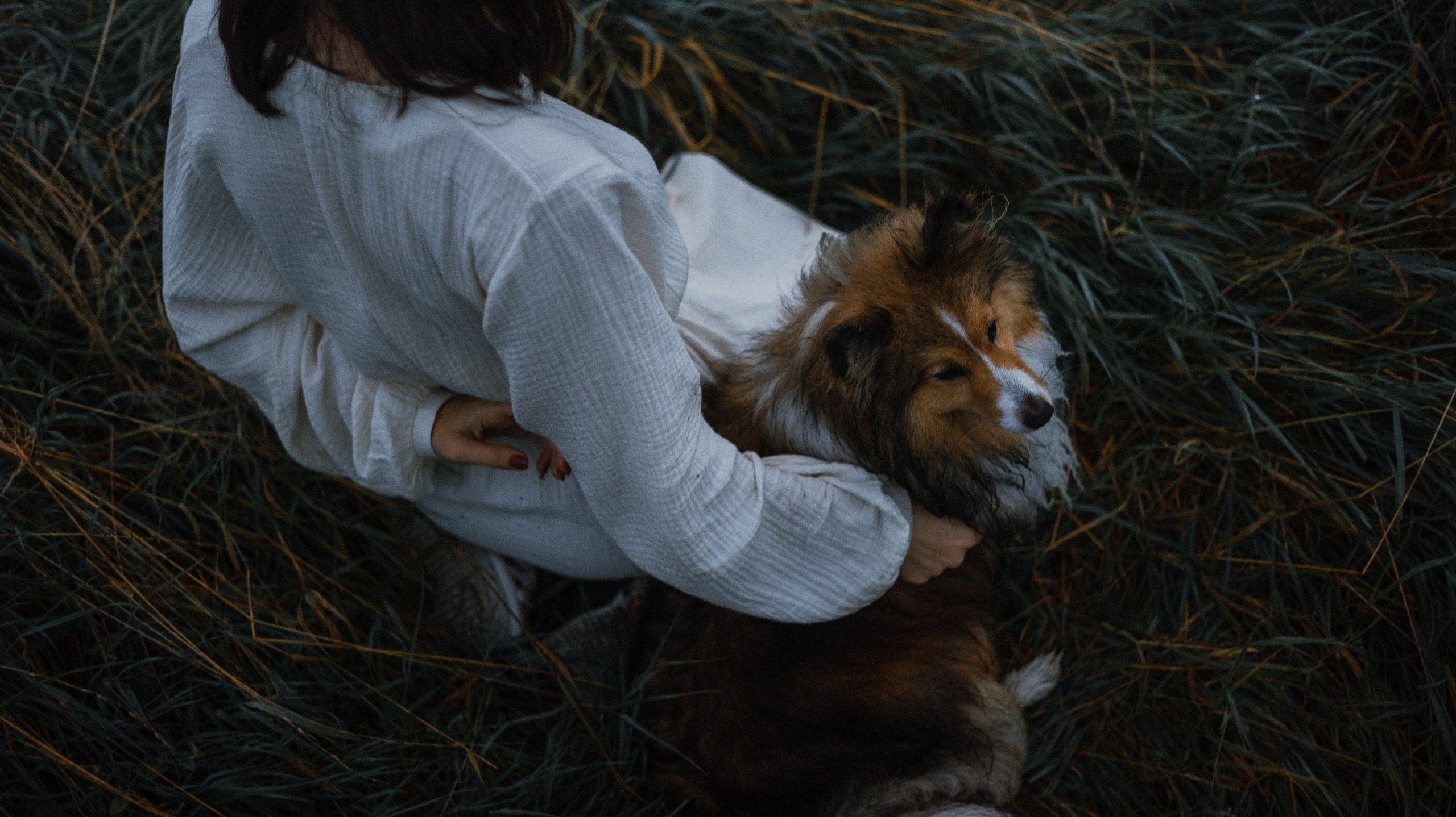 Аня и Скай. Фотограф-анималист Богданова Полина