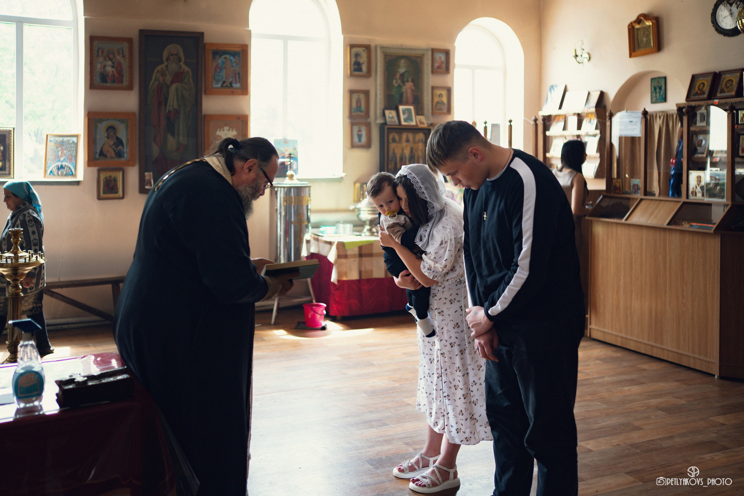 Таинство крещения Матвея. Фотограф, видеограф Пятигорск, Ставрополь, Ессентуки, Petlyakovs_photo