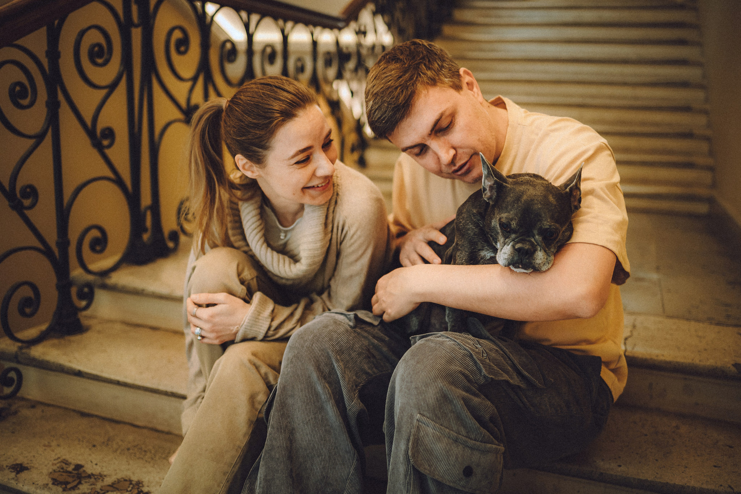 Юля, Вова и Моня