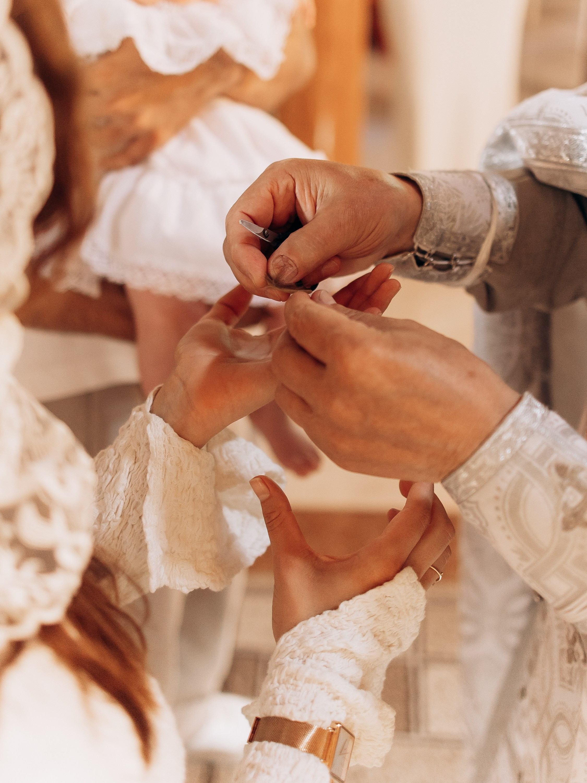 Таинство Крещения Татии. Семейный фотограф в Краснодаре Храмова Анна