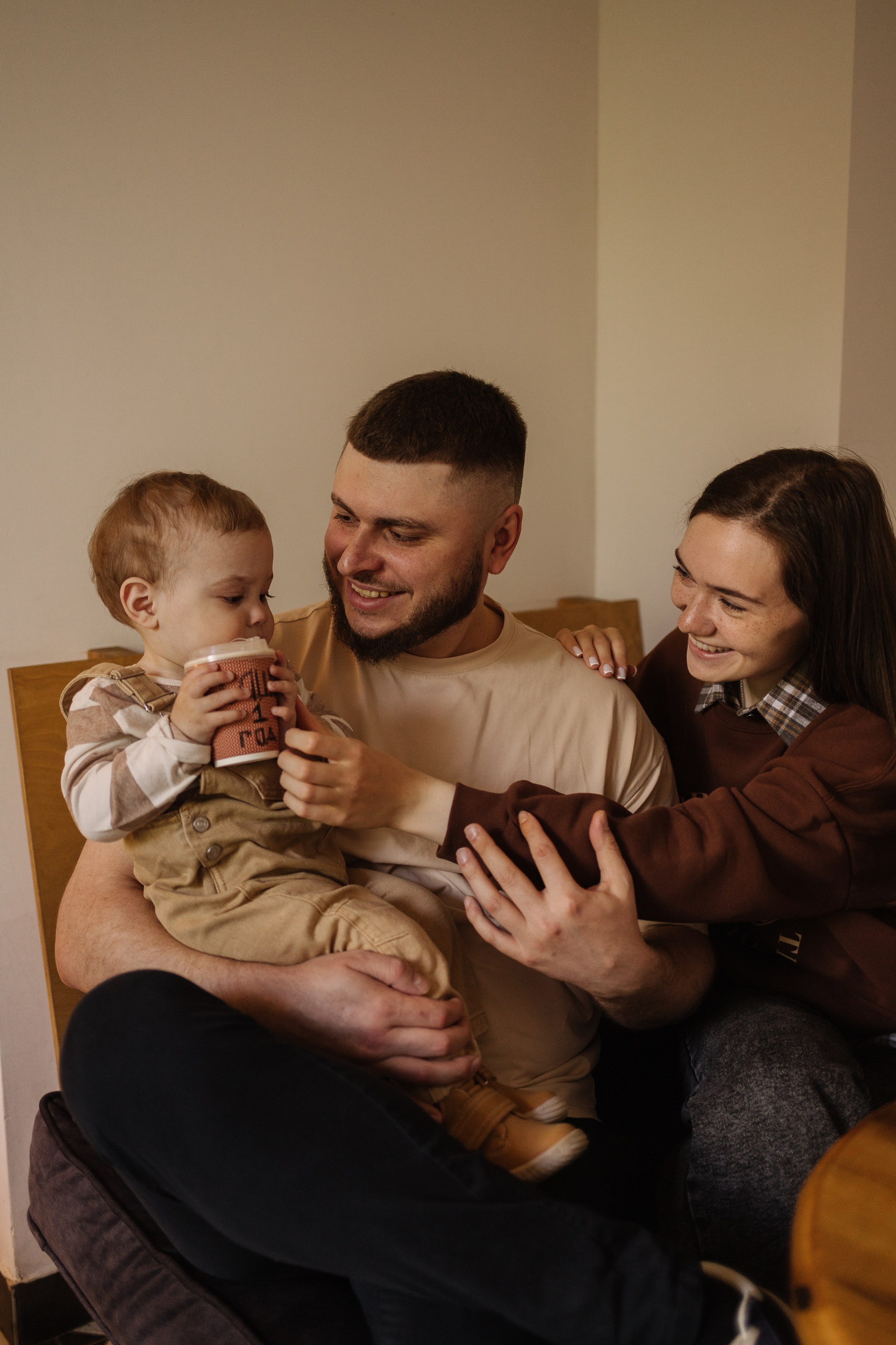 Саша и его первый годик. Семейный фотограф Юлия Клишина