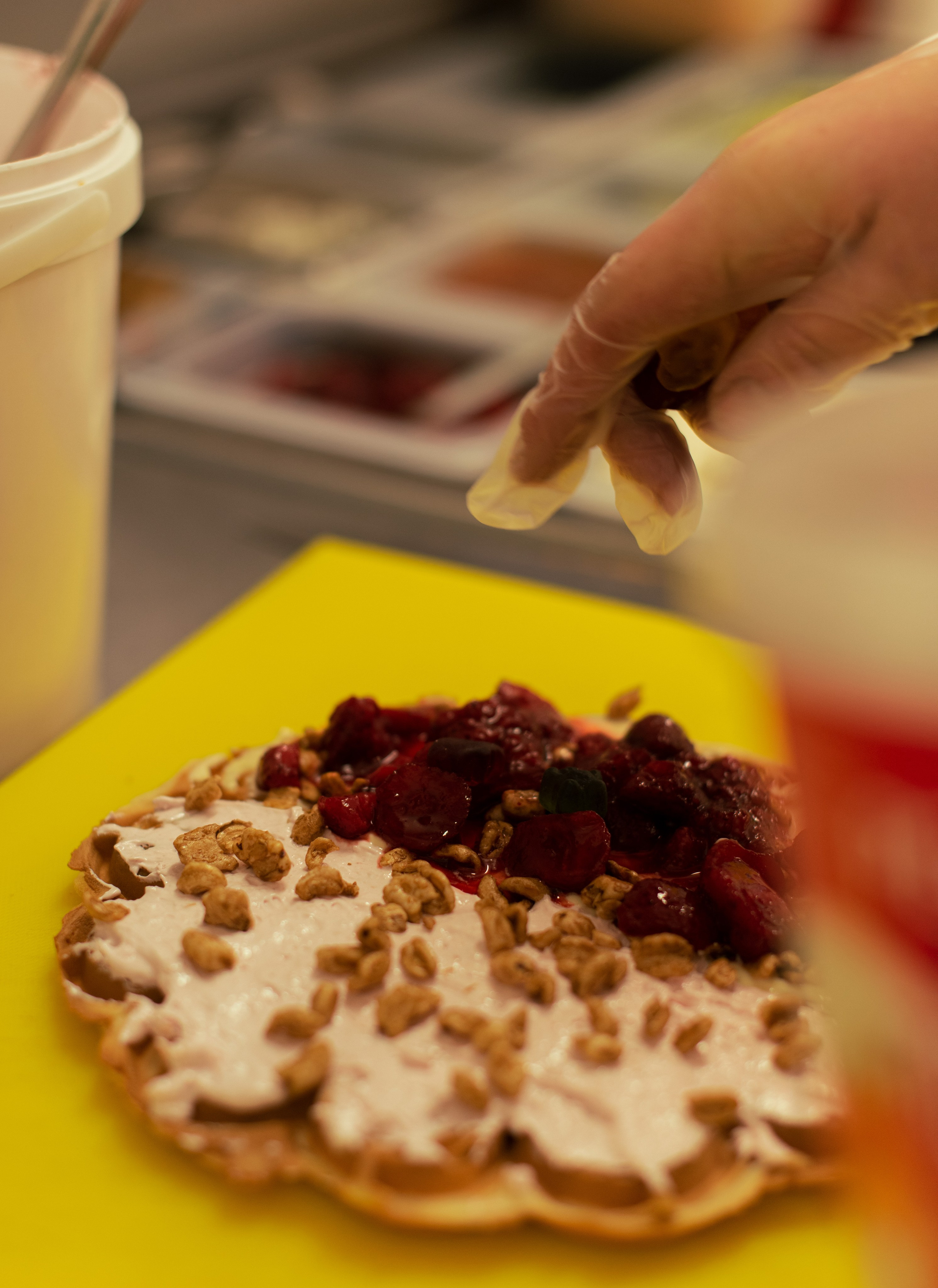 Съемка для кафе Vaffel. Женский фотограф в Москве и МО