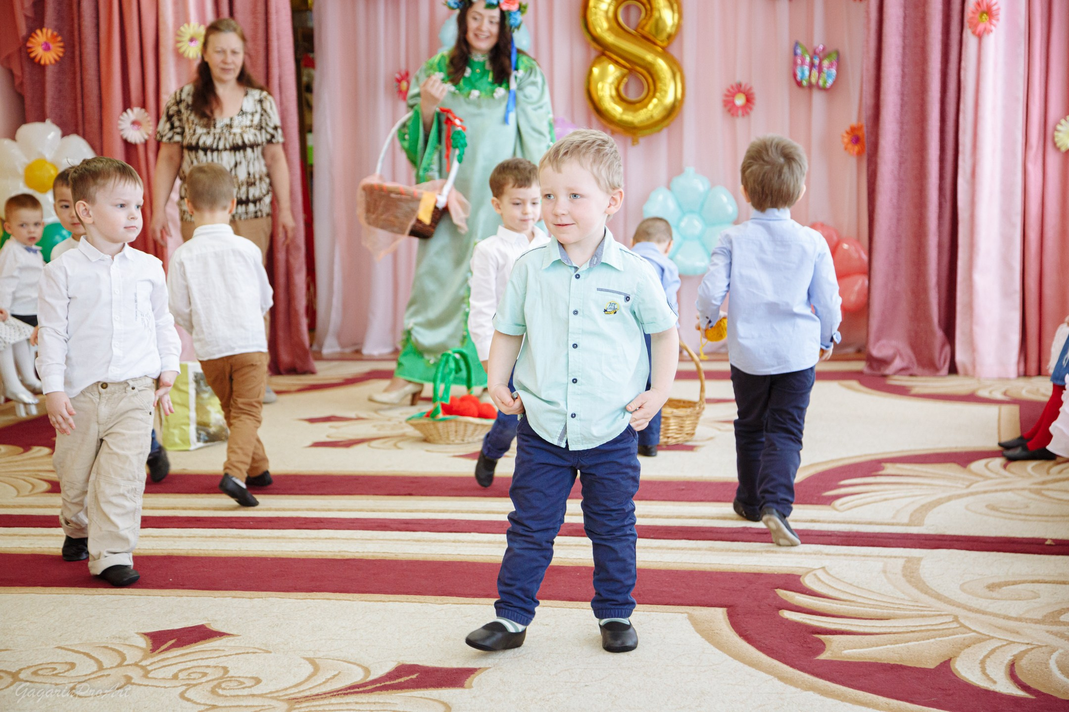 Репортаж в саду на утренник. GagarinProArt