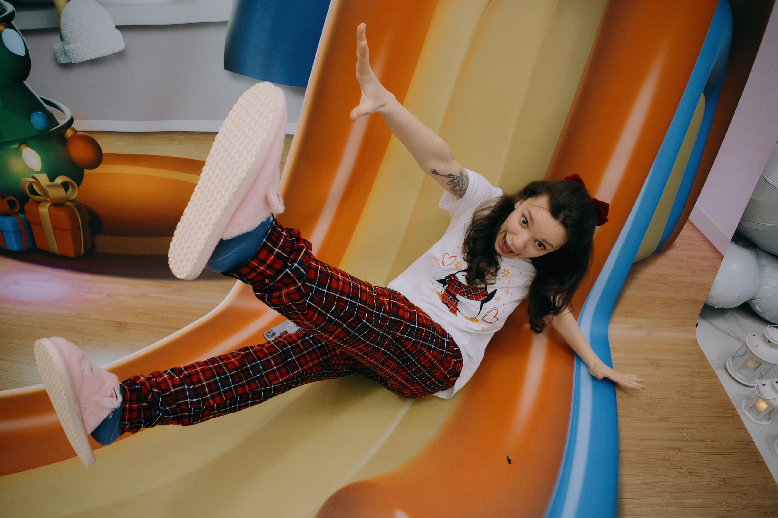 Пижамная вечеринка в школе-интернате № 5 // 27.12.2024. Денис Прохоров Фотограф в г. Магнитогорск