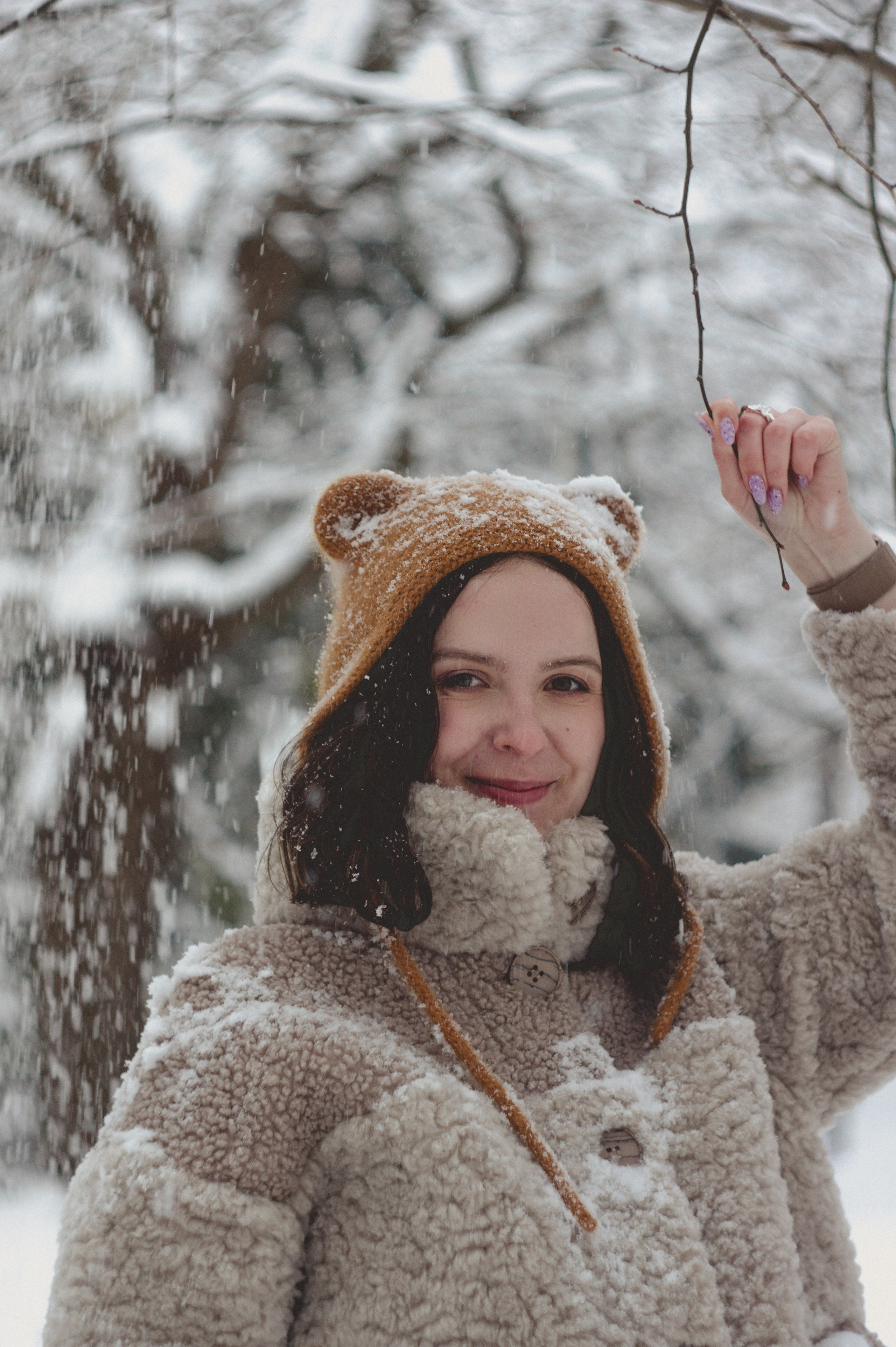 Альбина. Зимняя сказка. Фотограф Людмила Белова