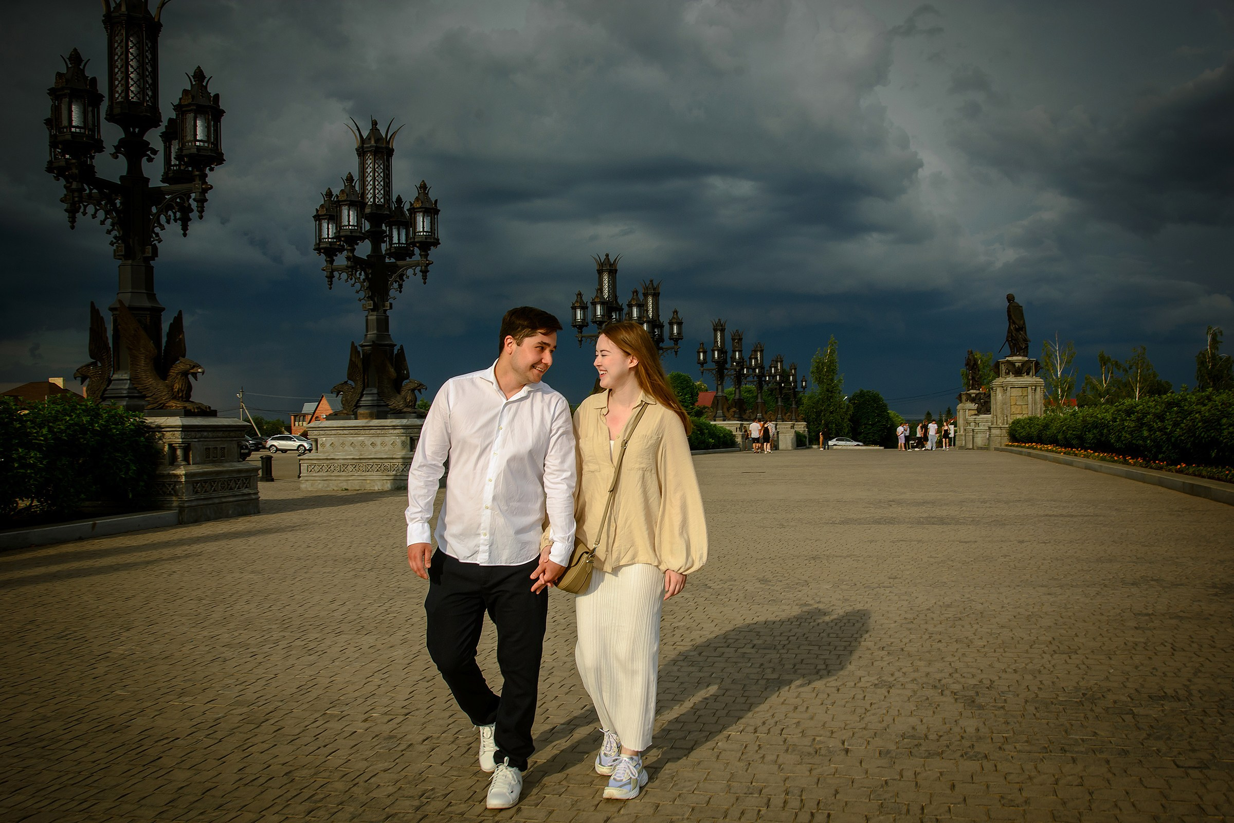 Фотосессия у Замка Гарибальди А&К. Фотограф Оксана Сафонова