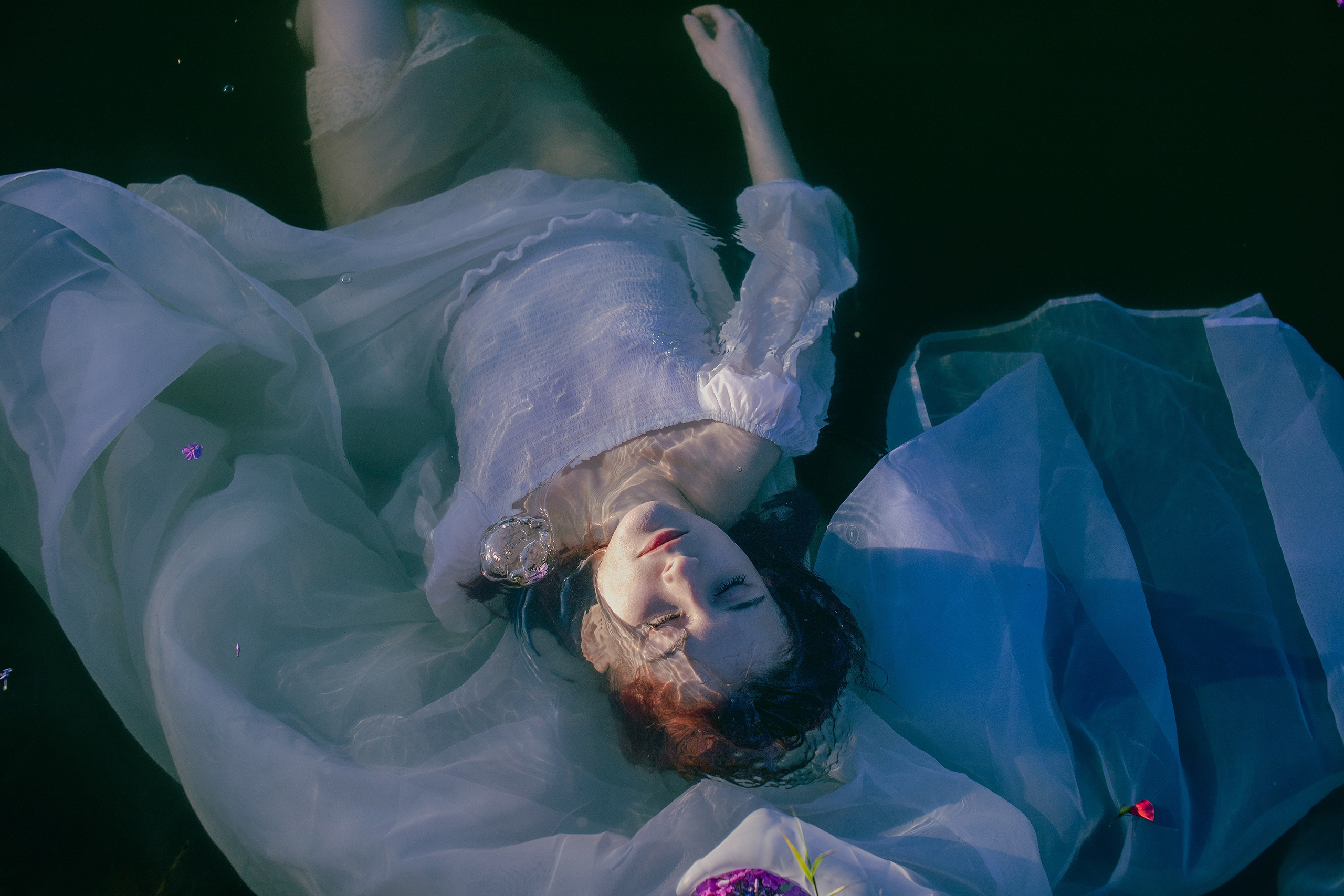 Творческая съемка на озере. Фотограф Минск Елена Украинец