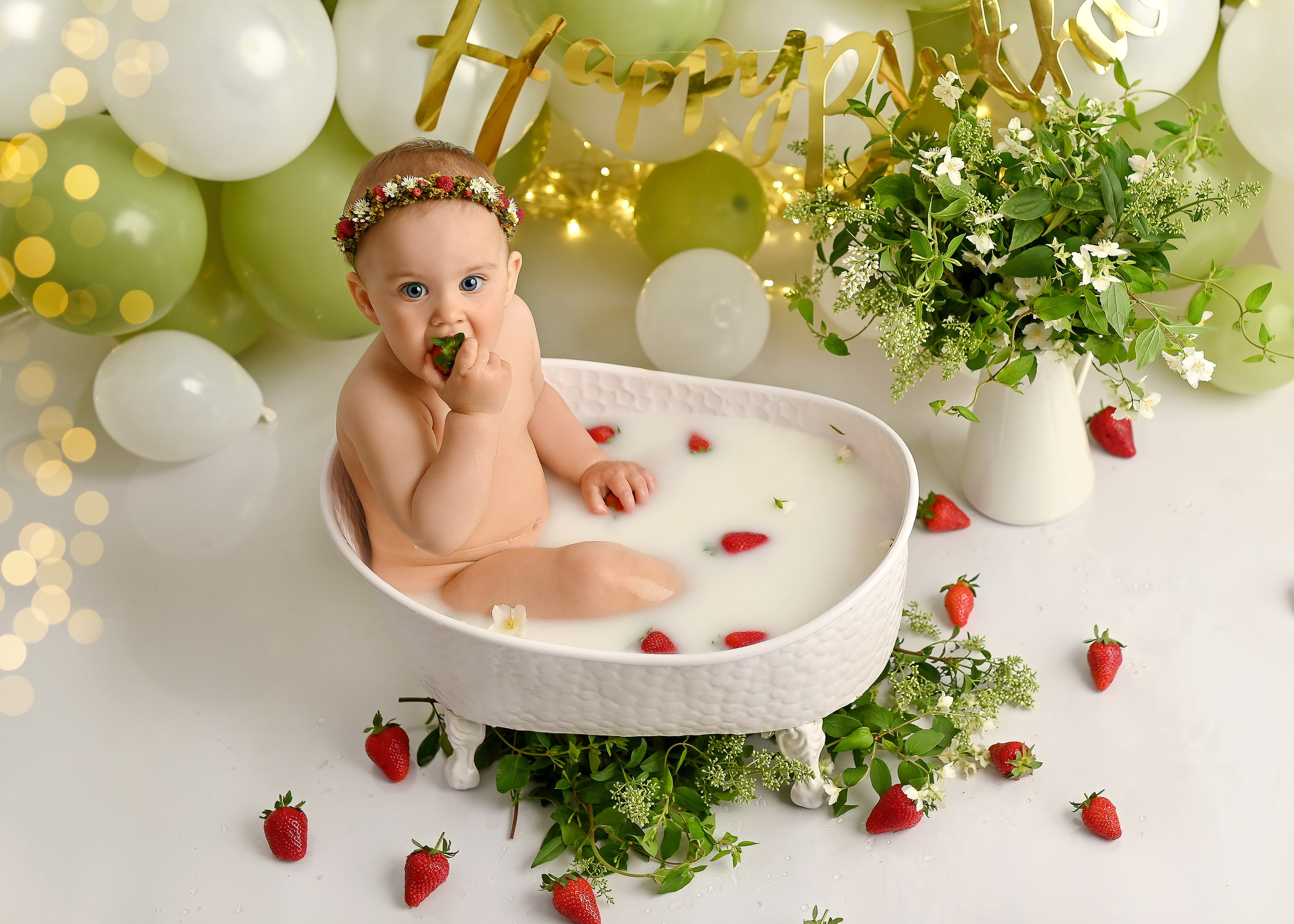 Годики. Фотограф новорождённых малышей в Краснодаре Татьяна Нагорная