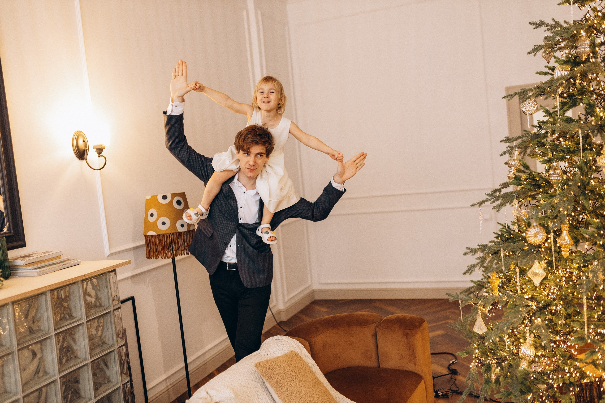 Семейная новогодняя фотосессия. Семейный фотограф в Самаре Елена Ефимова