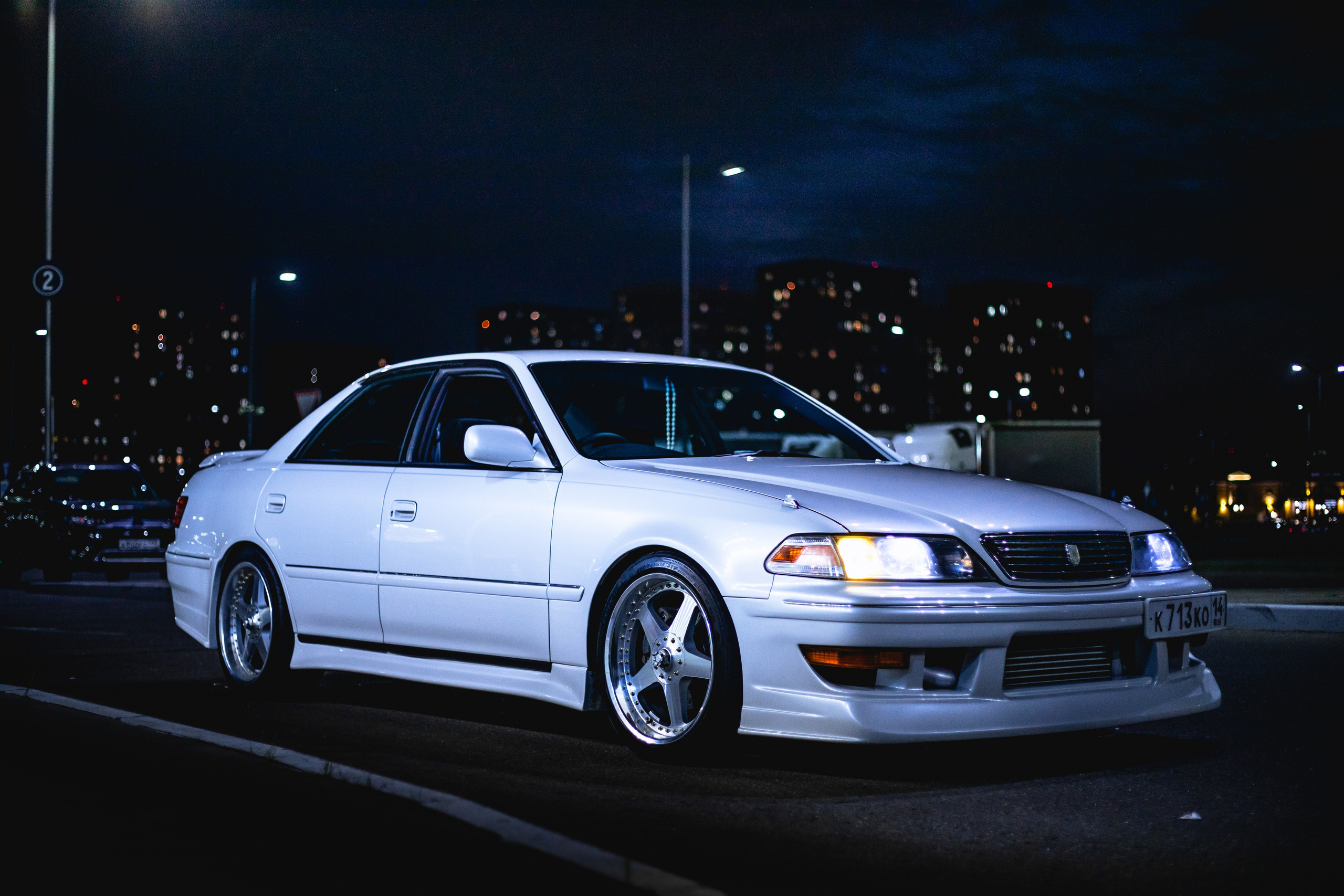 Toyota Mark II. Спортивный фотограф — Никита