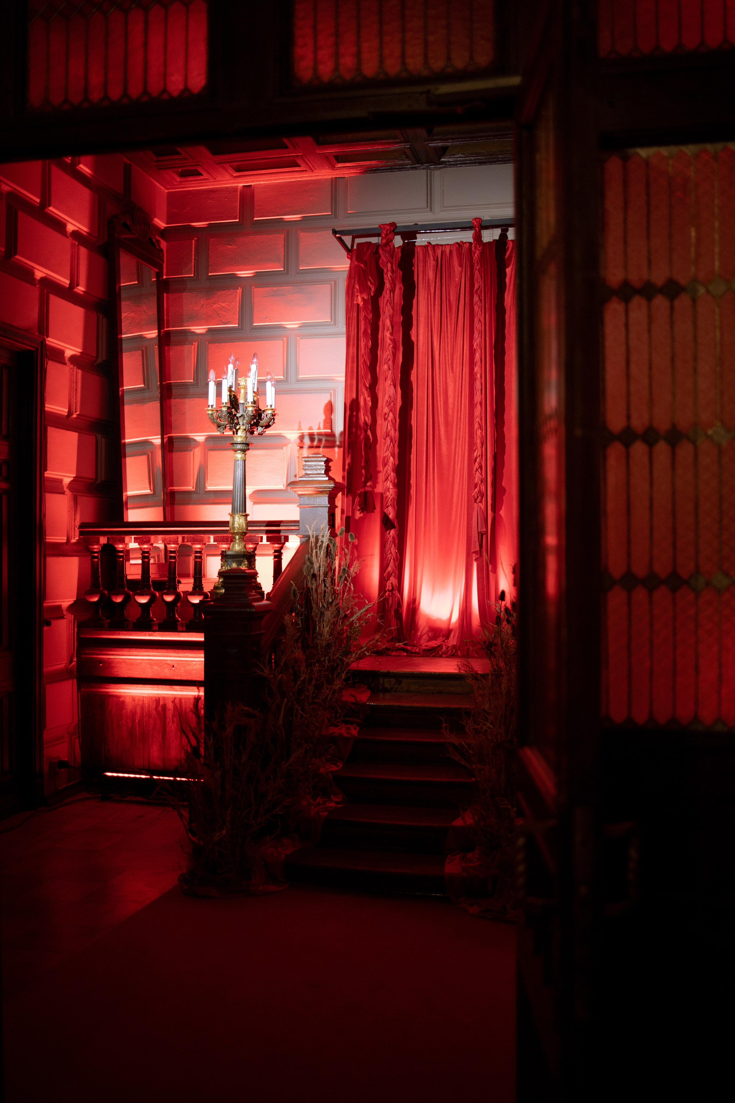 Новогодний корпоратив в фольклорном стиле. Особняк Лемана. Оформление свадеб, декор свадеб Вера Маркова, Москва