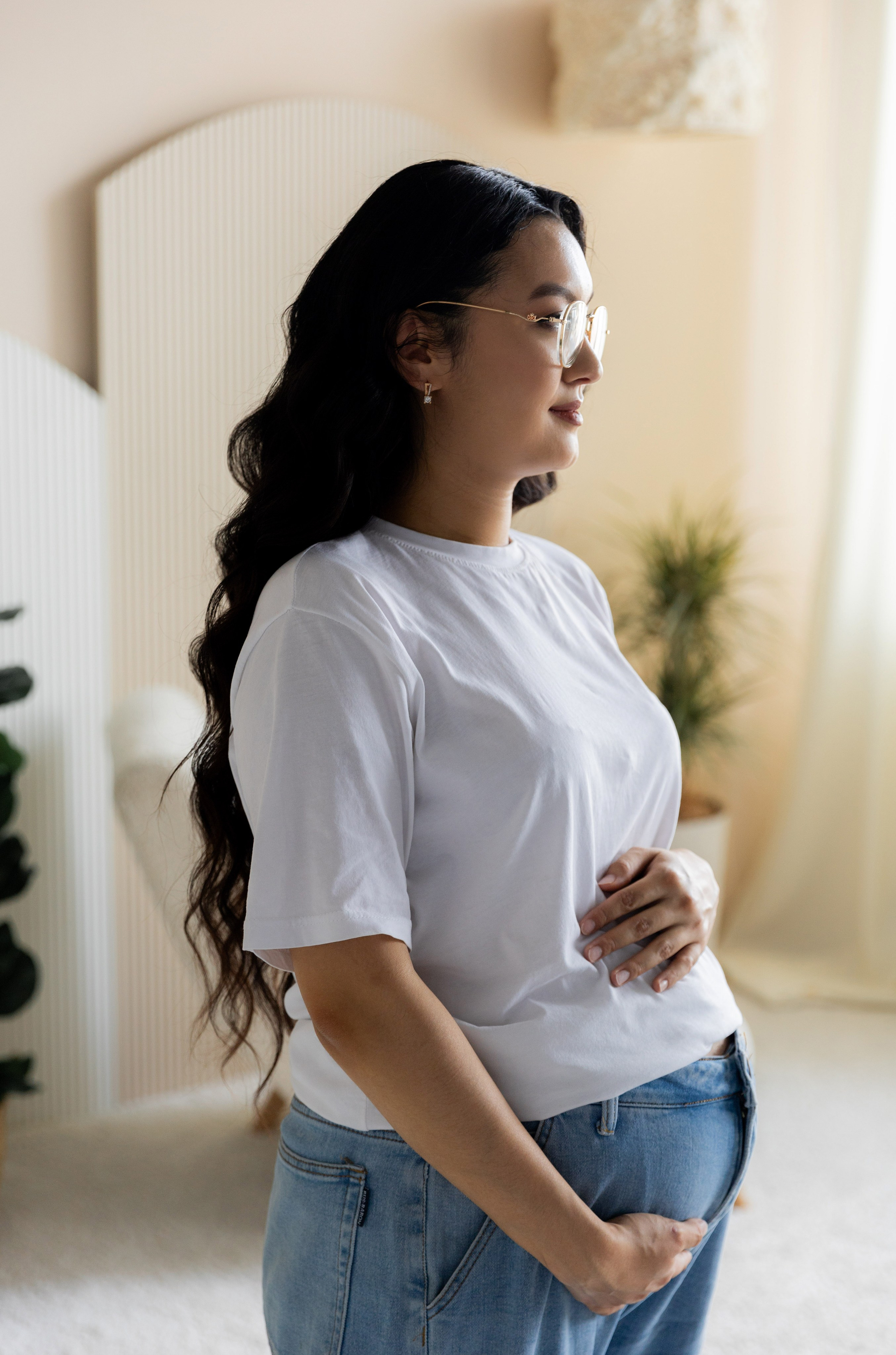 Жубаныш и Аружан (беременность)