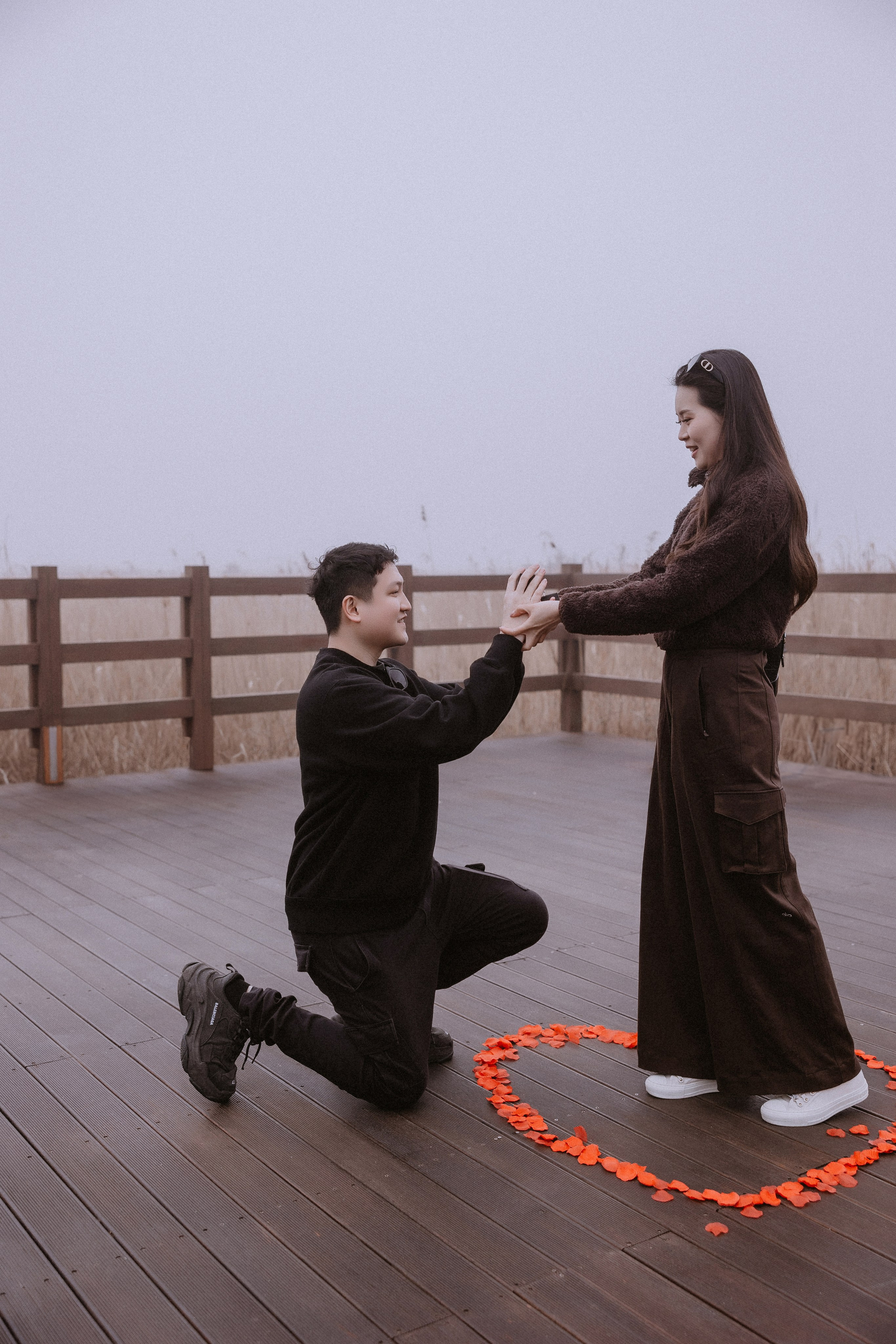 Предложение на пляже. ВАШ ФОТОГРАФ В ПУСАНЕ (Южная Корея) Александра Ануфрий