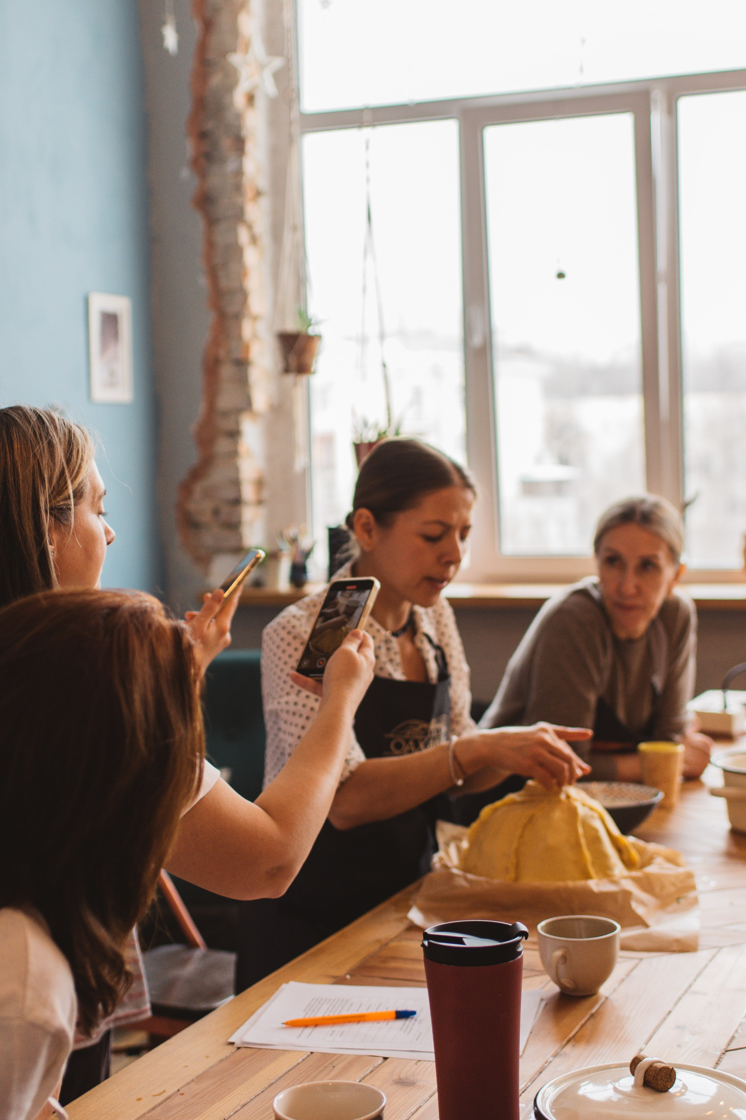 Простраство Тепло. Блинный день. Сайт портфолио