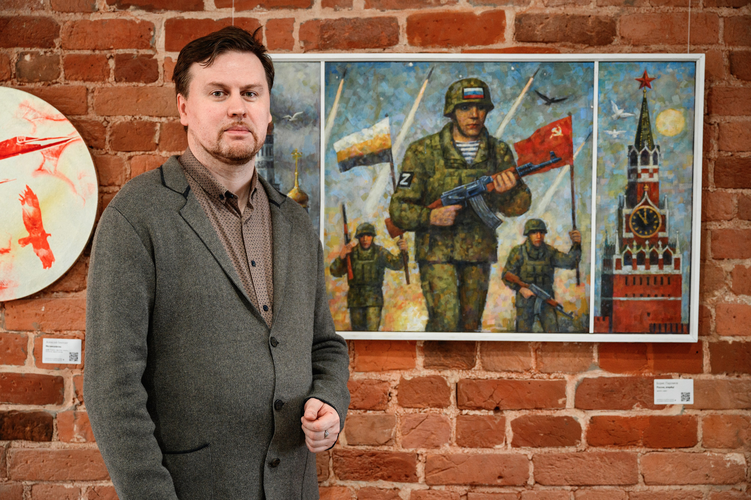 Открытие выставки «Время Z». Фотограф Захваткин Роман
