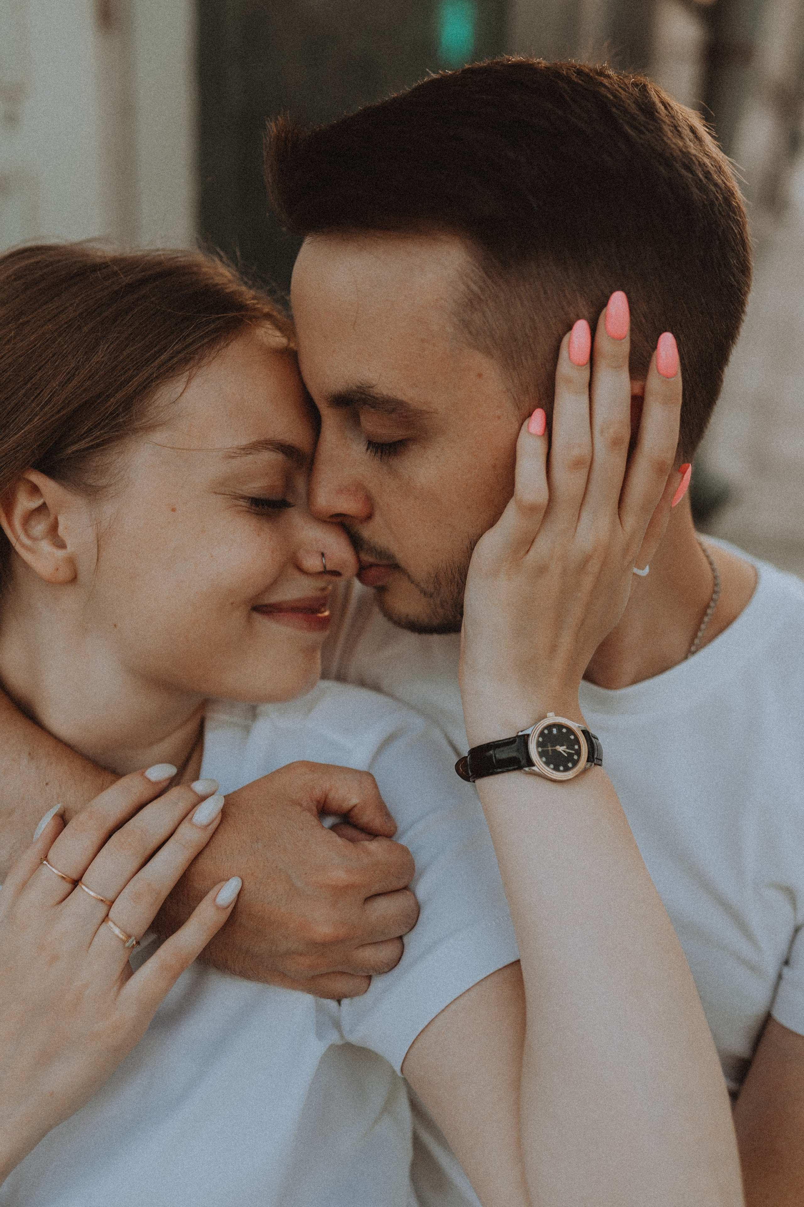 Двое в центре города. Семейный и свадебный фотограф в Москве Оксана Гапеева