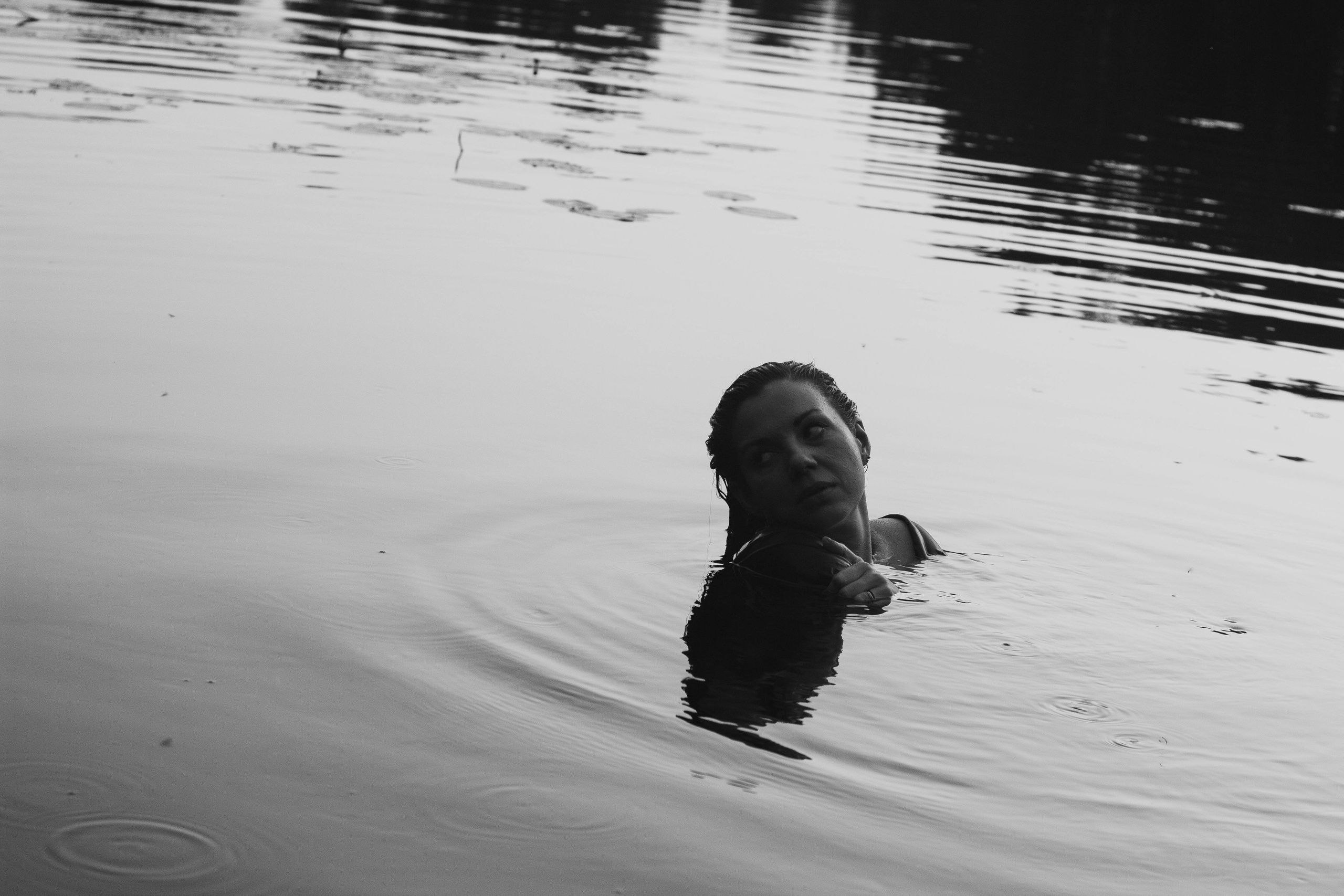 Маша. Закат. Озеро. Фотограф в Санкт-Петербурге Головина Анастасия