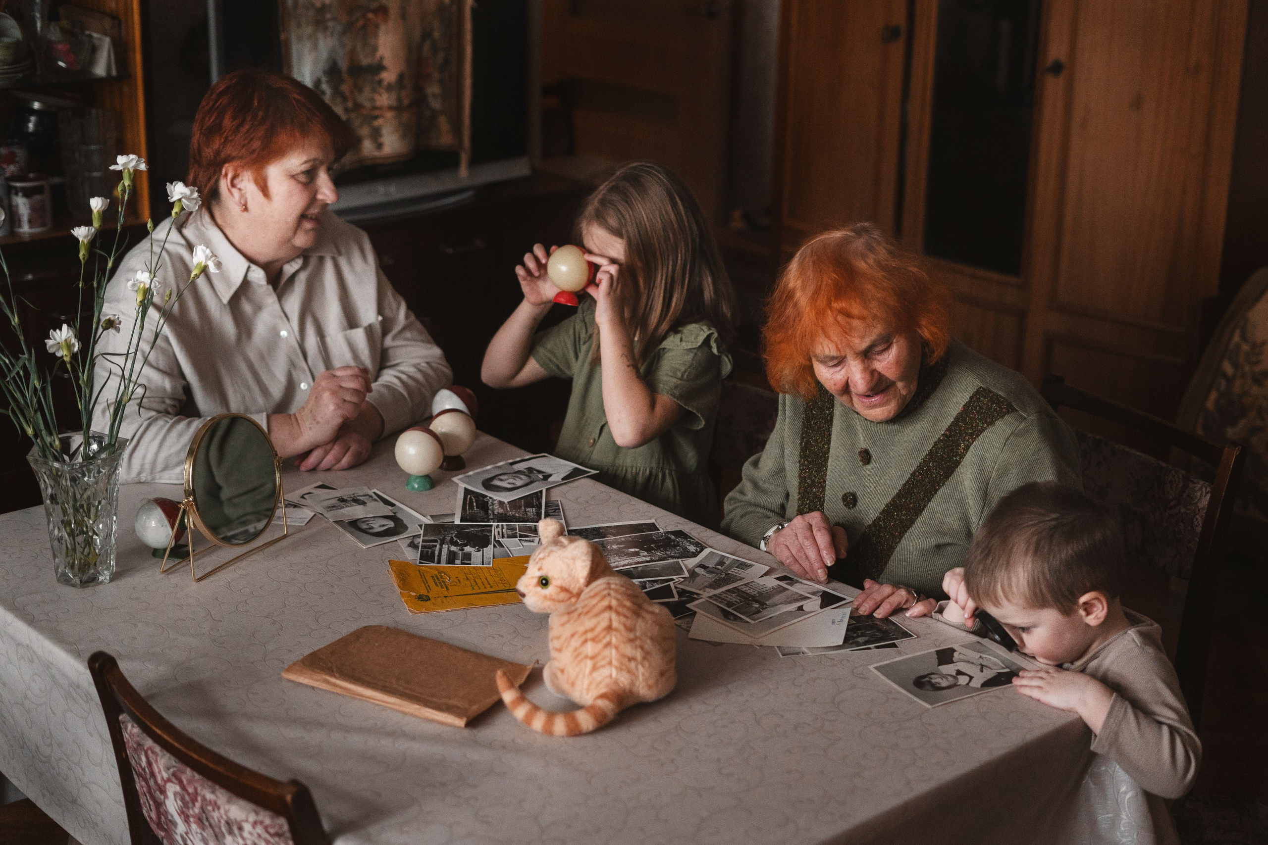 Семейная съемка в студии, дома. Семейный и детский фотограф в Санкт-Петербурге Анна Никитина