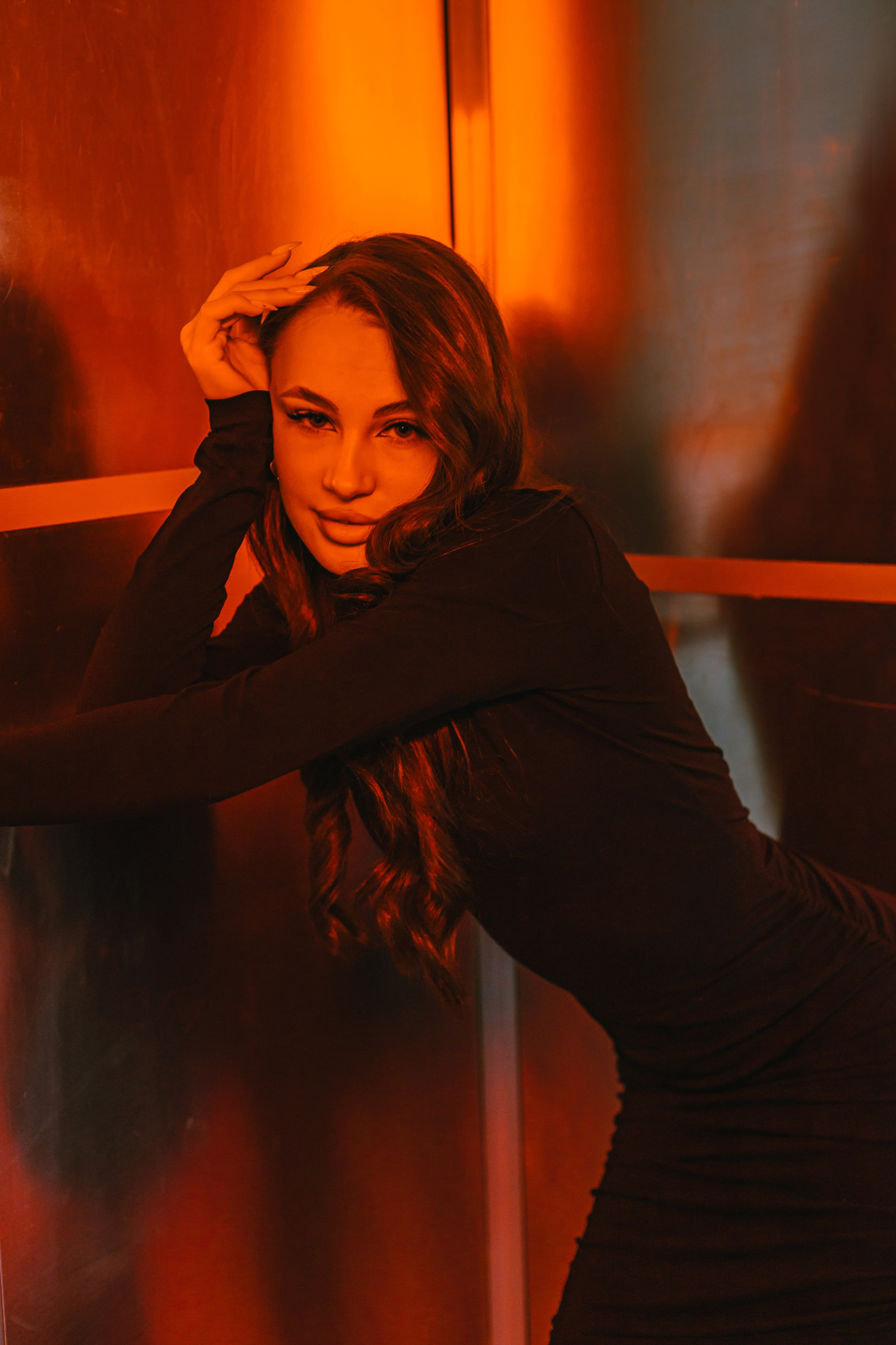 Индивидуальная съемка в студии. Фотограф Аня Платонова