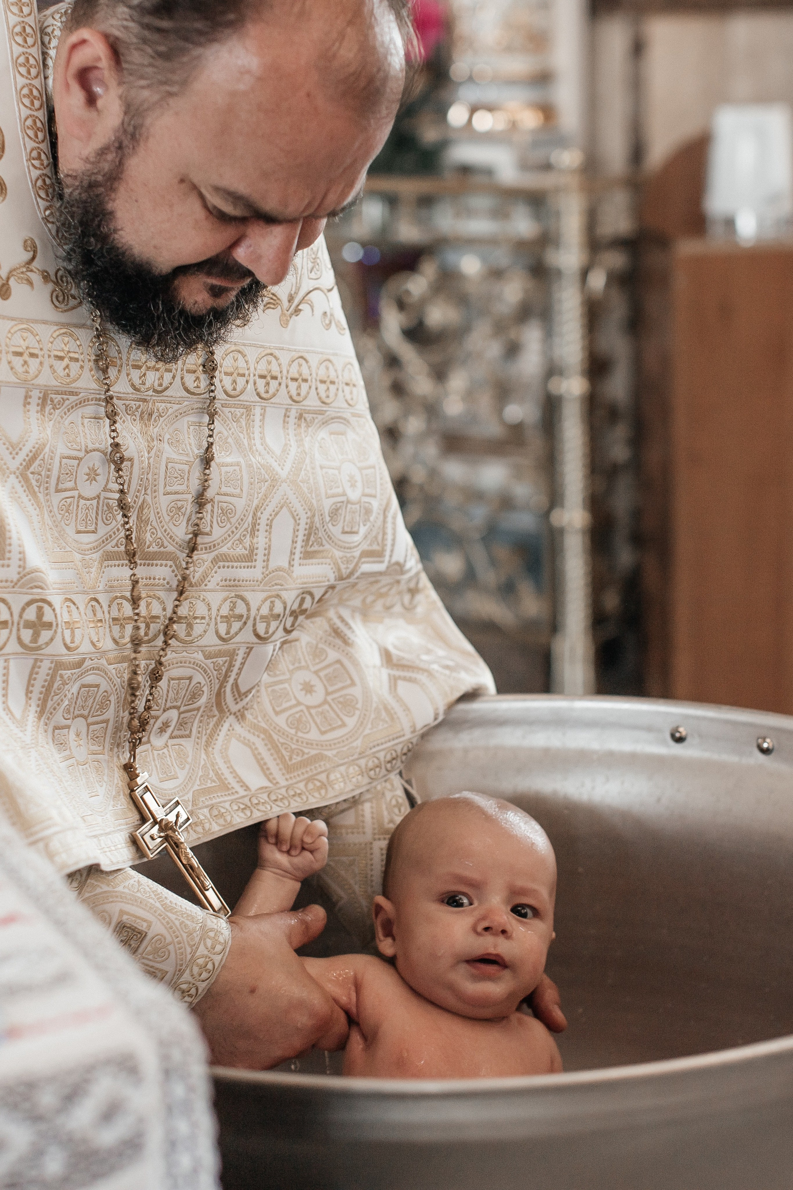 Таинство Крещения. Фотограф Лиана Артемова в Пензе