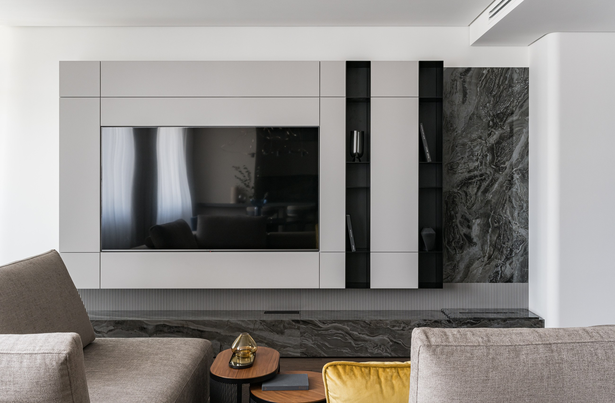 ЖК Вернисаж. Дизайн студия The IDF. Мебель на заказ