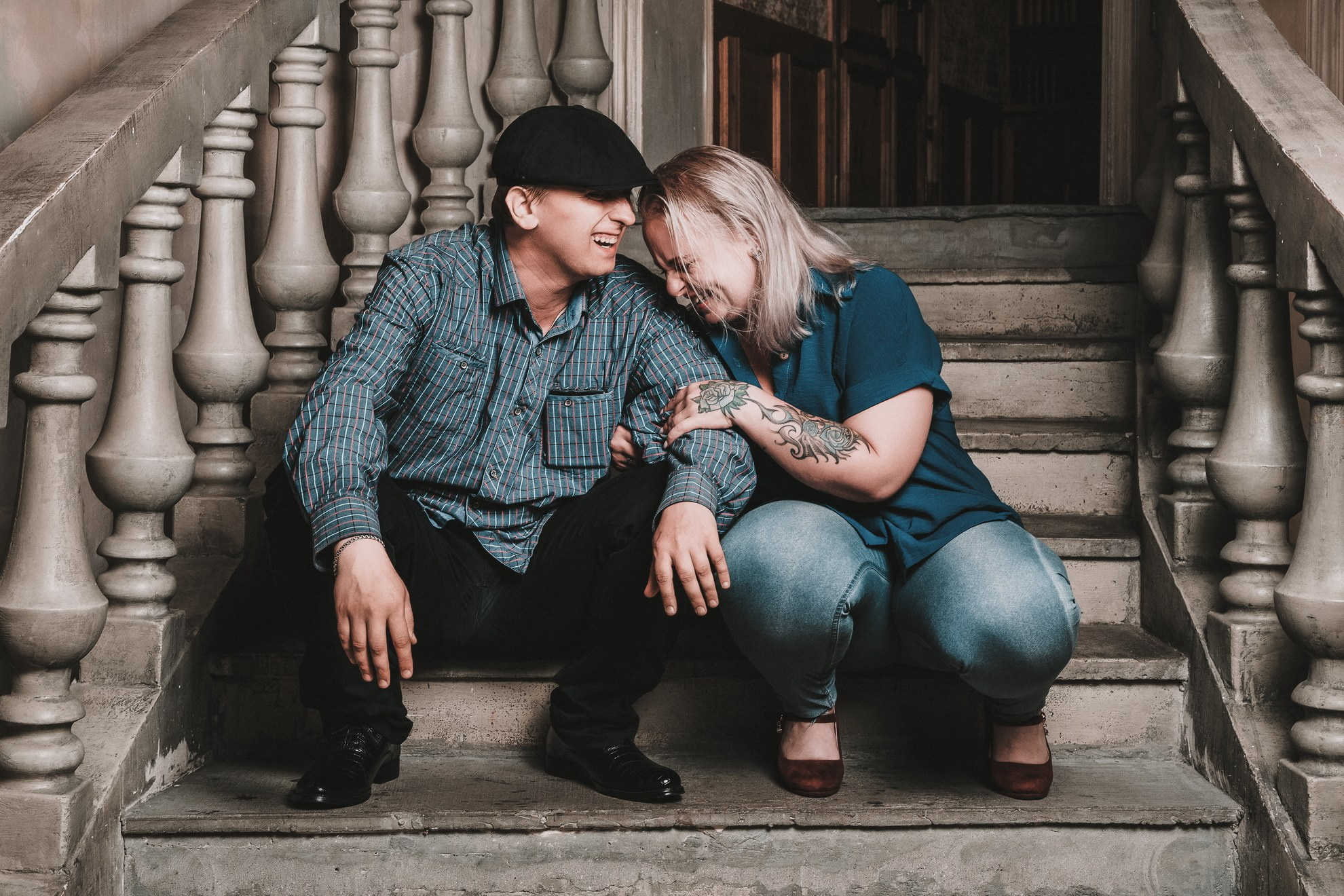 Лавстори. Парная студийная фотосессия