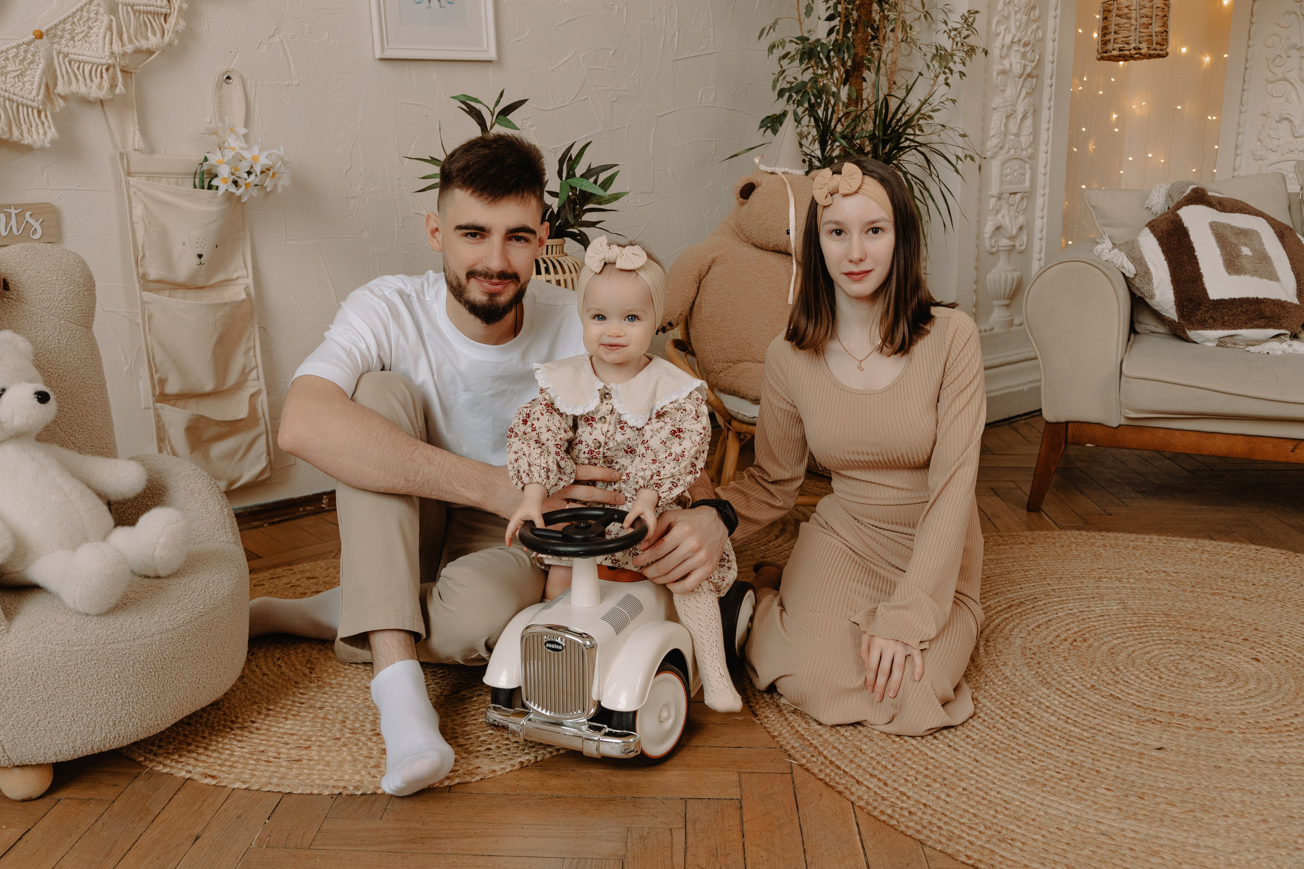 Оксана, Александр и Есения. Фотограф Воронеж Варвара