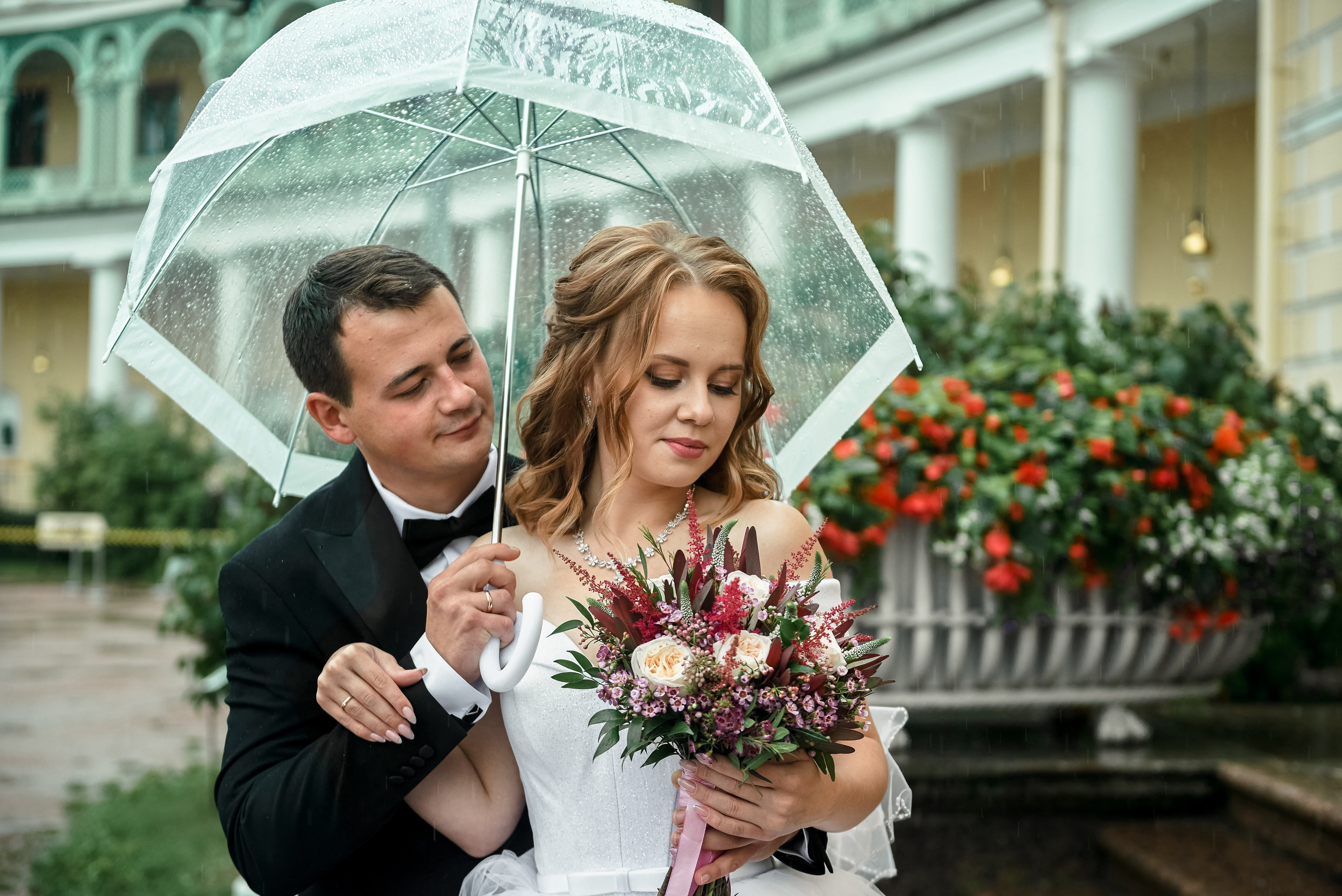 Екатерина и Александр (свадебная фотосессия в Павловском Дворце). Портретный, семейный и свадебный фотограф в Санкт-Петербурге и в Пушкине Ширяев Денис