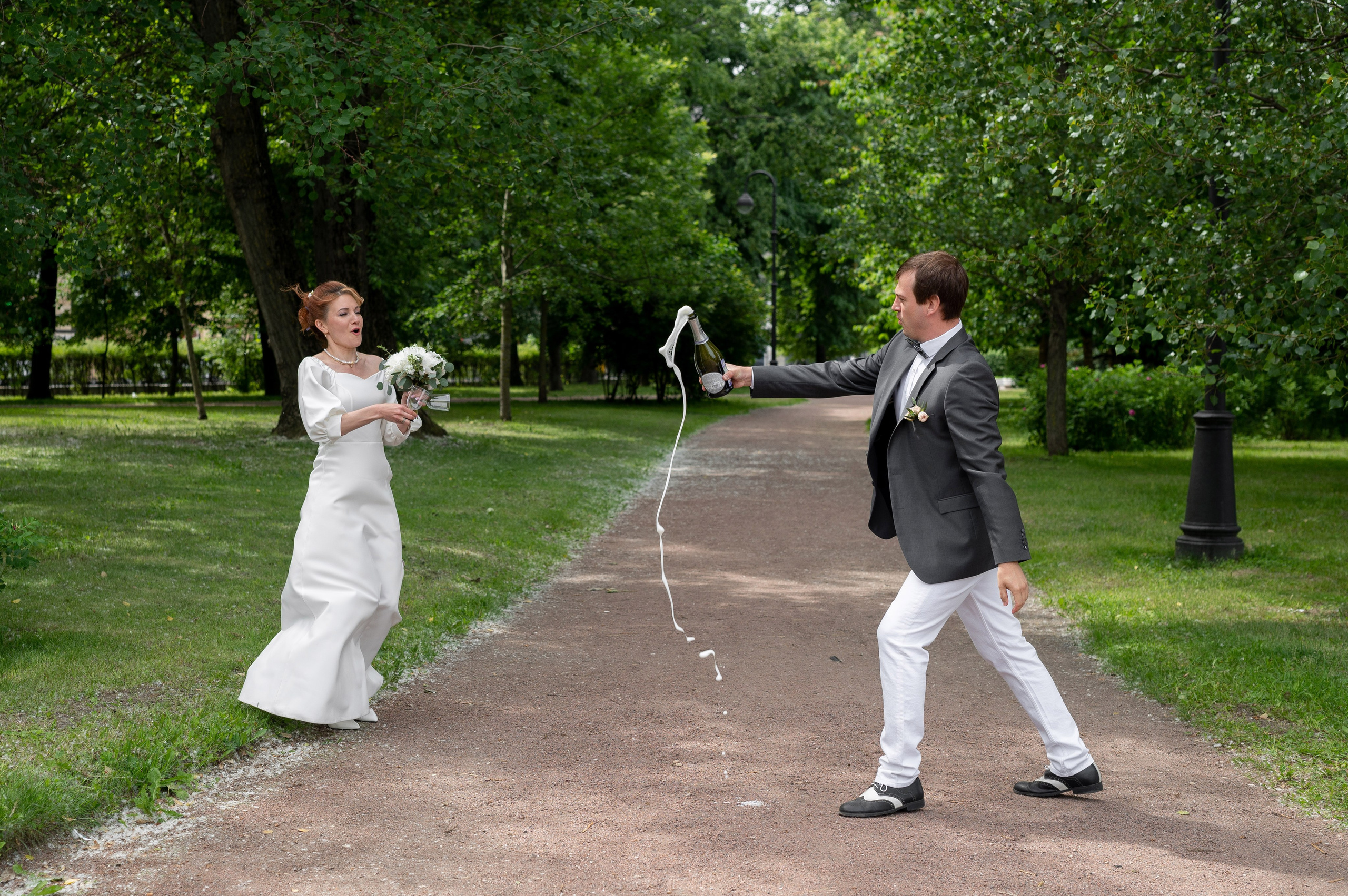 Юля и Даниил (свадебная фотосессия в Парке Победы и у Инженерного замка). Портретный, семейный и свадебный фотограф в Санкт-Петербурге и в Пушкине Ширяев Денис