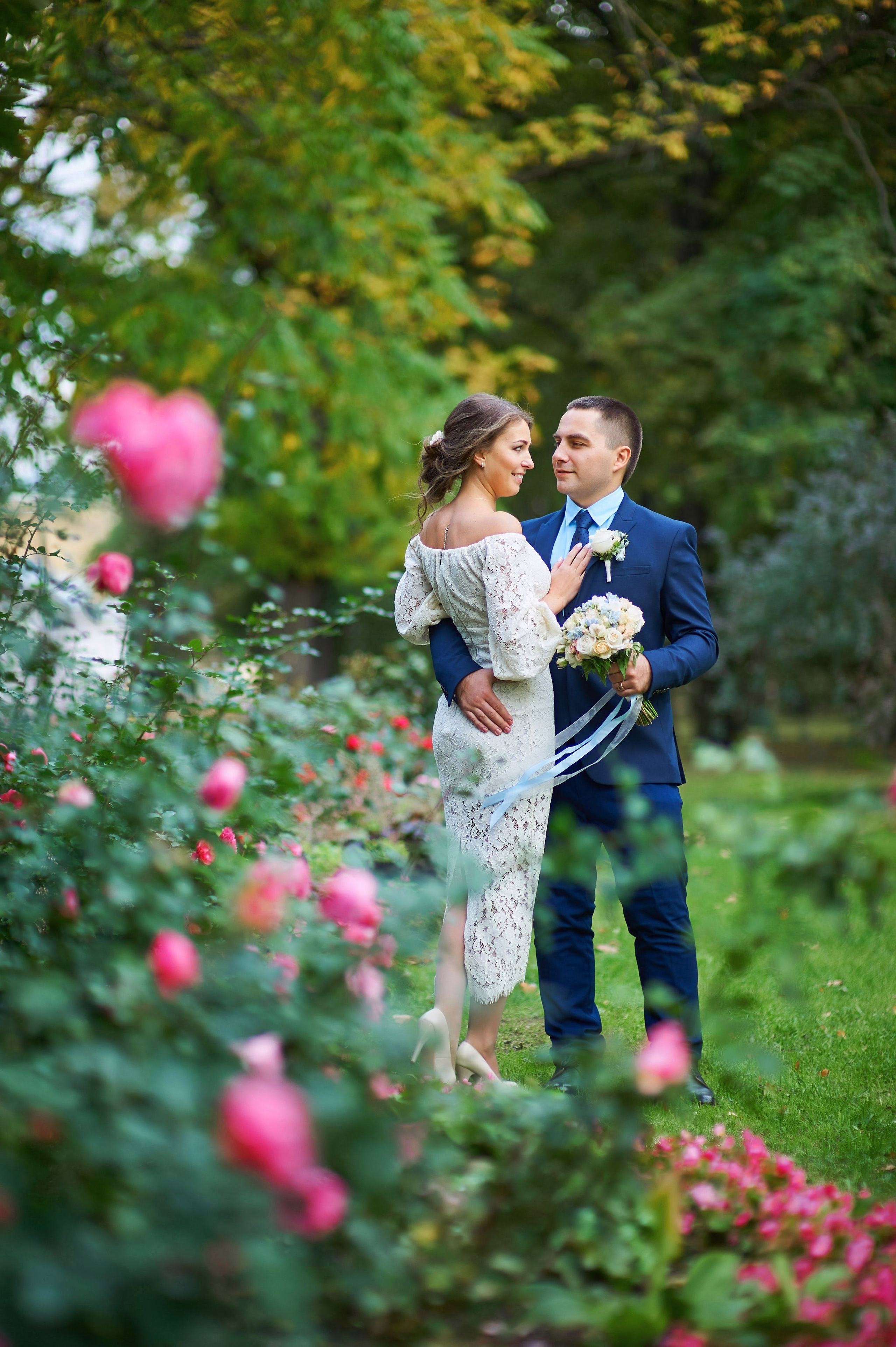 Свадебная фотосессия в студии. Портретный, семейный и свадебный фотограф в Санкт-Петербурге и в Пушкине Ширяев Денис