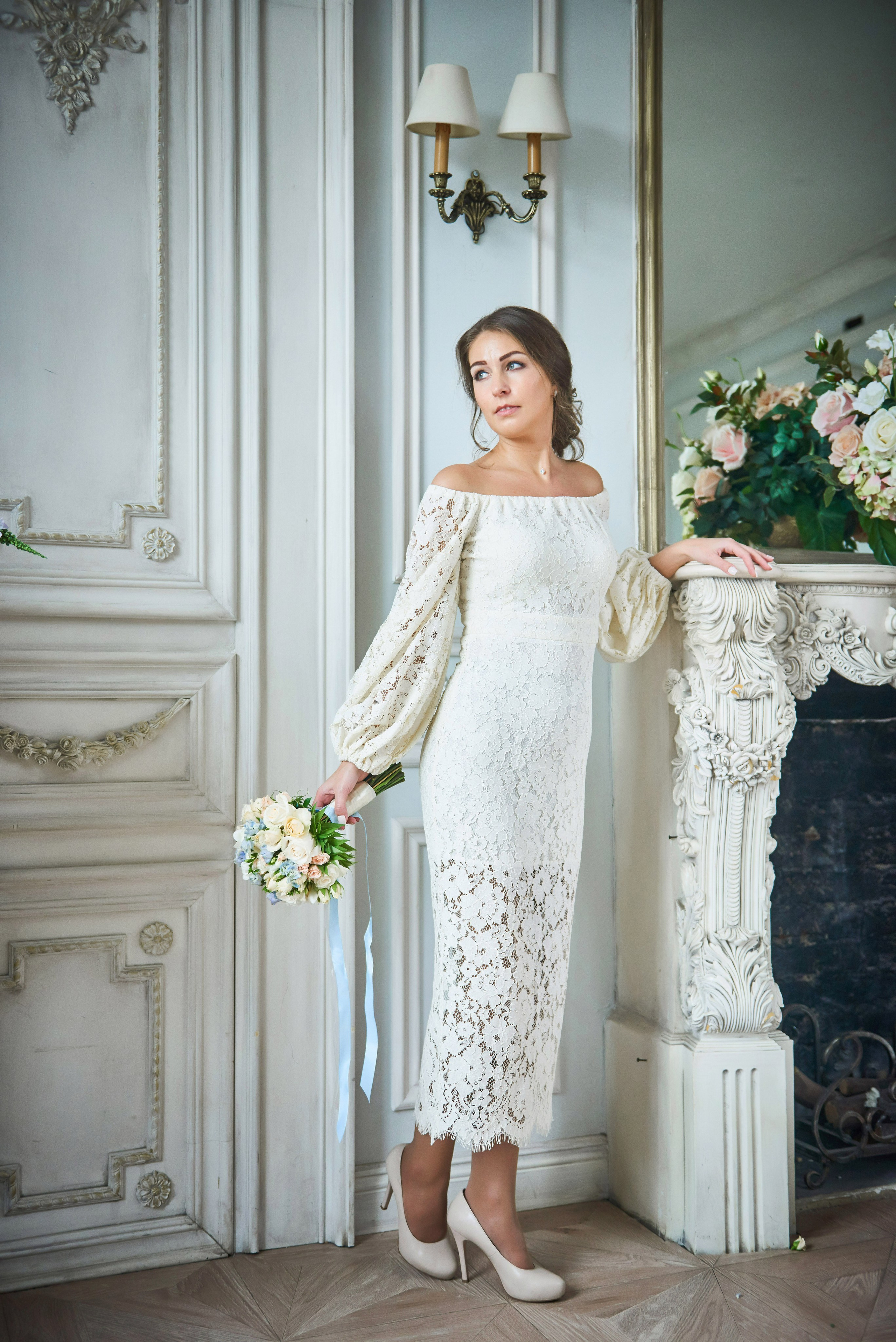 Свадебная фотосессия в студии. Портретный, семейный и свадебный фотограф в Санкт-Петербурге и в Пушкине Ширяев Денис