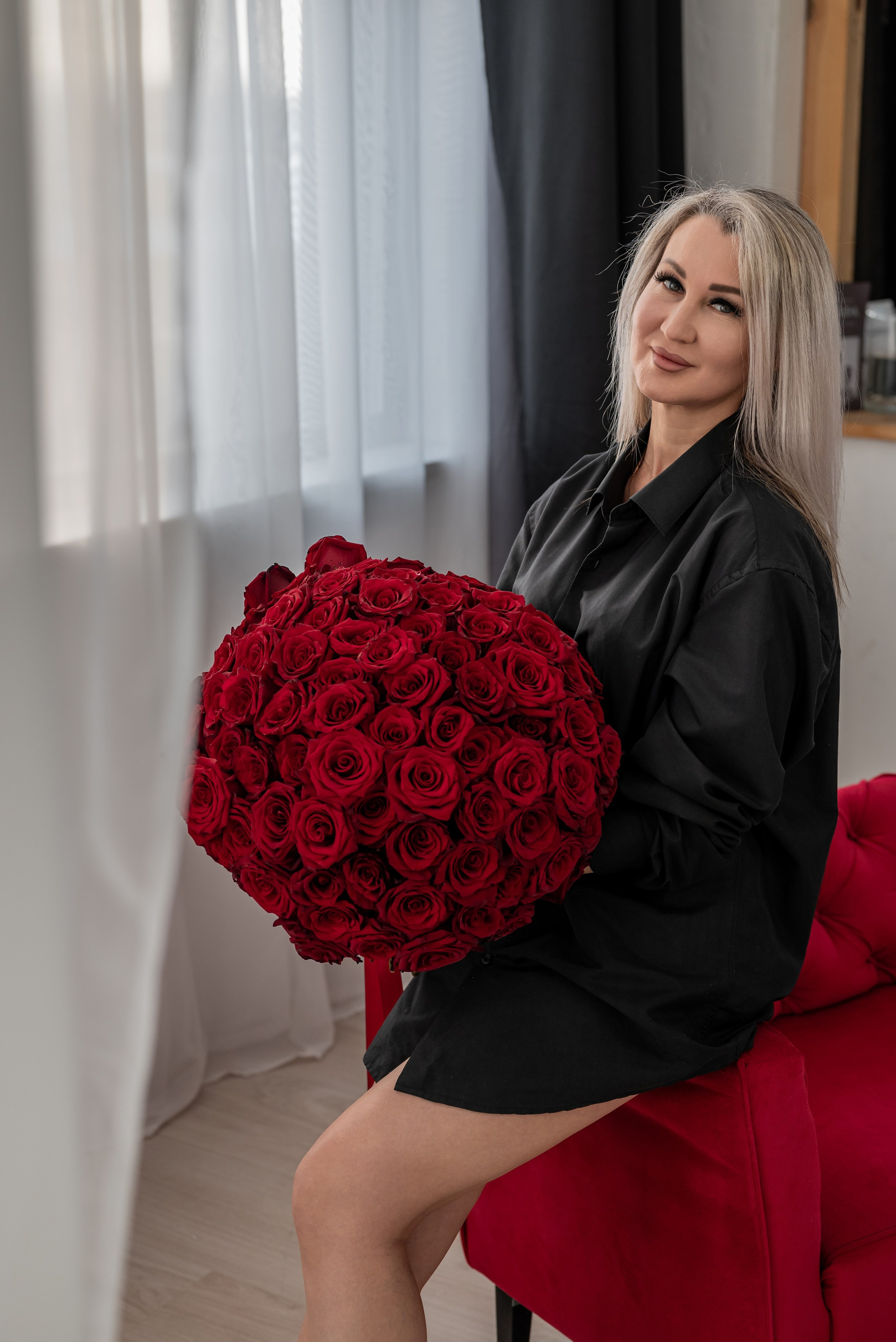 Фотопроект *101 красная роза* 2025 г. Фотограф в городе Салават