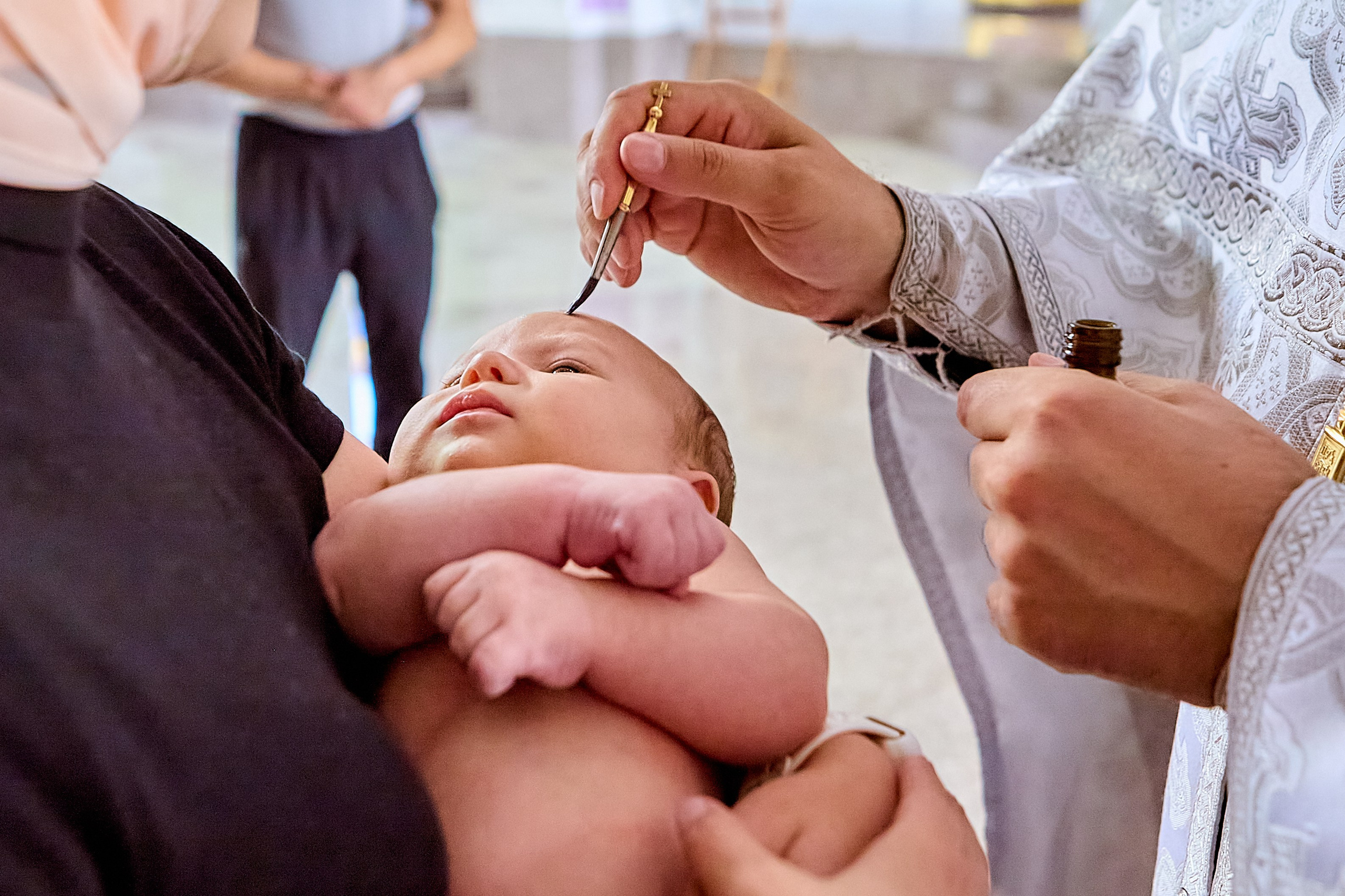 Фотографии Крещения младенца Алексея