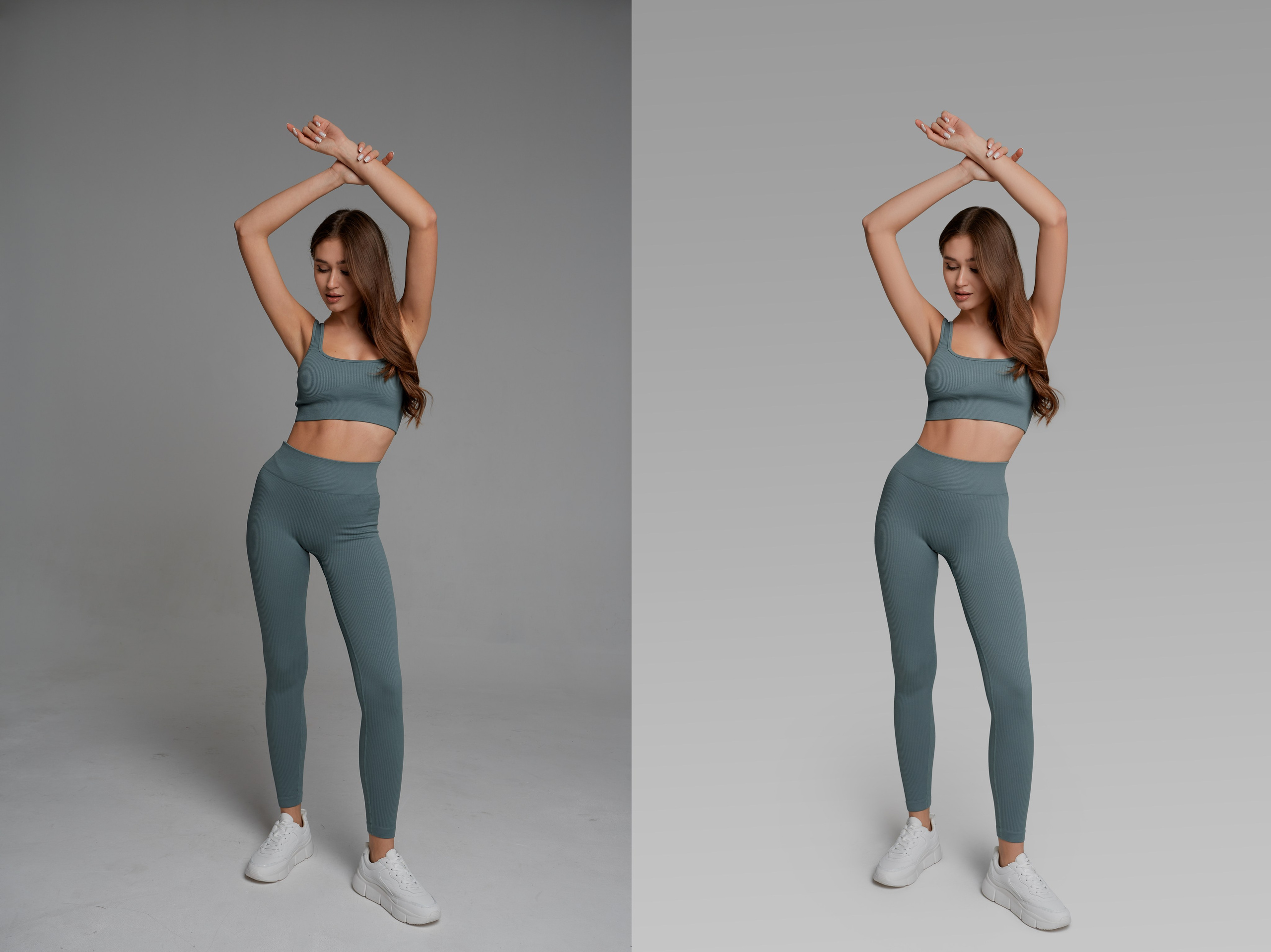 Ретушь портретов для рекламы спортивной одежды — динамика и стиль! | Студия SVITHART