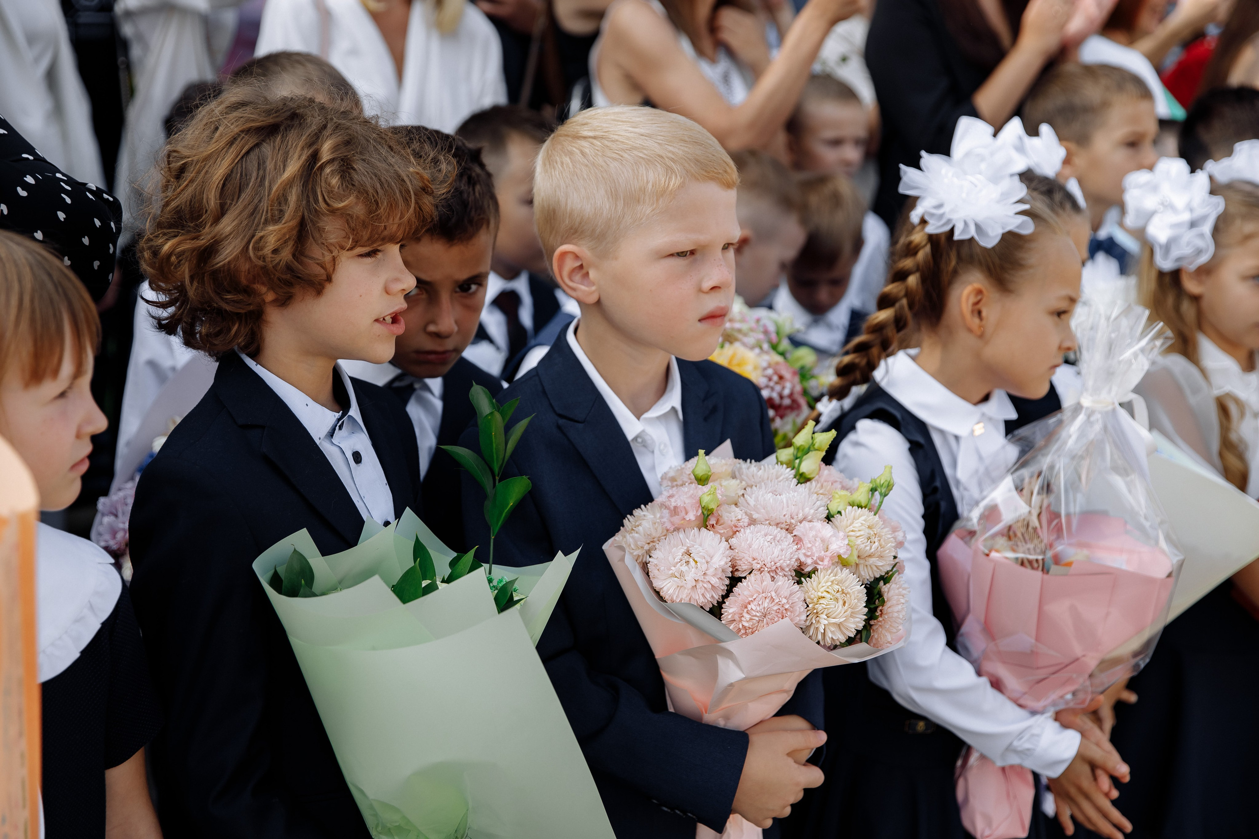 1 сентября Покровская СОШ. Свадебный фотограф Фадеева Алёна