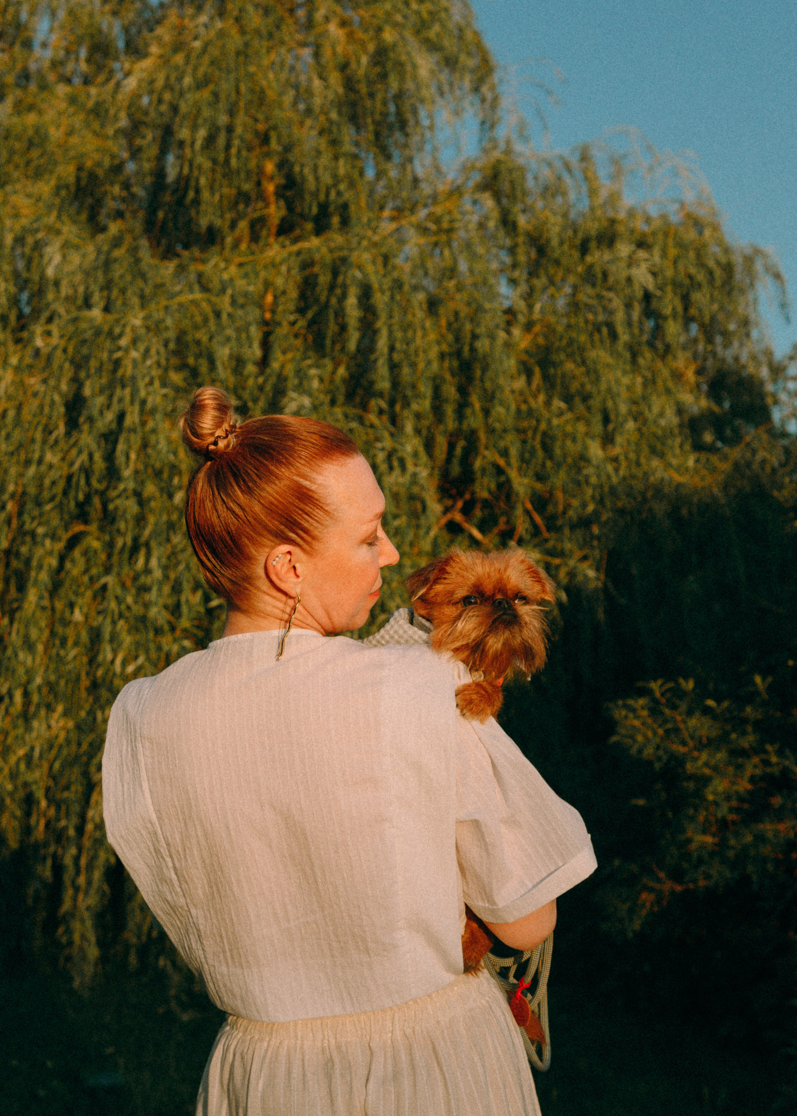 Лена и Альфи. Фотограф-анималист Ксения Воробьева, Москва