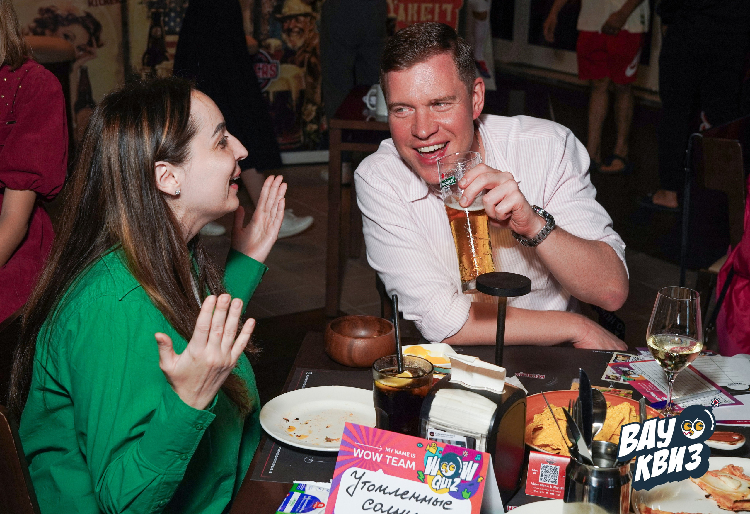 WOW QUIZ DUBAI. Фото | Видео Контент Мишель Ватаманюк