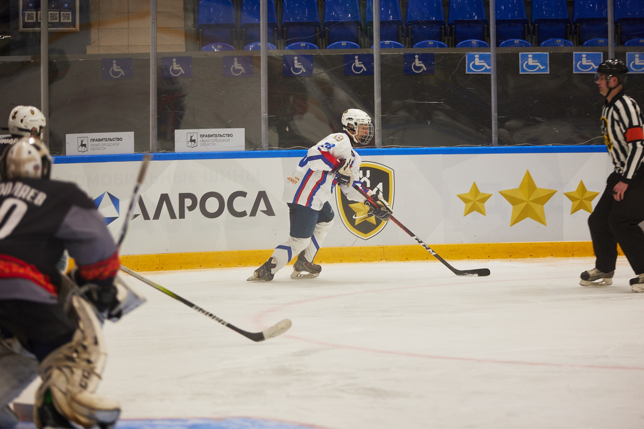 Репортаж. Офицерская хоккейная лига 2025 год. Спортивный фотограф Некрасов Денис