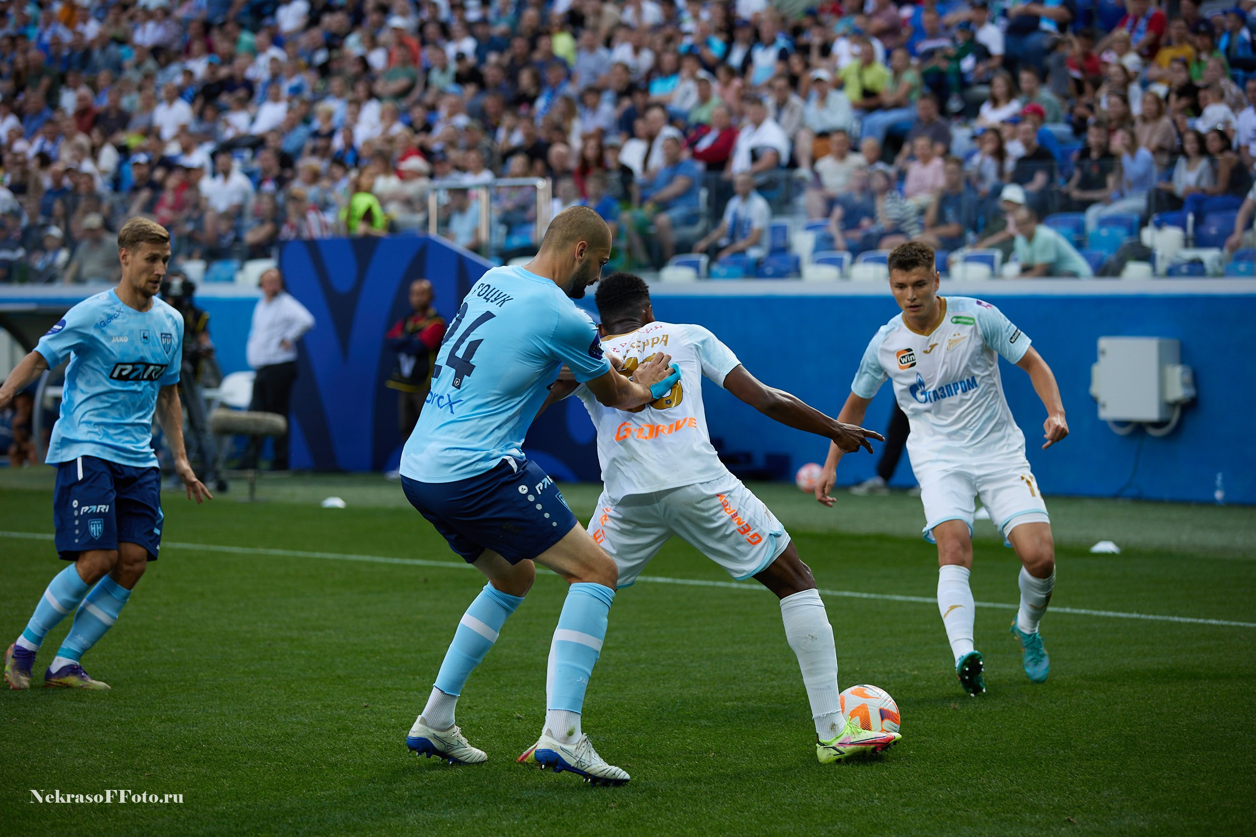 РПЛ ФК Зенит — ФК Пари НН. Спортивный фотограф Некрасов Денис
